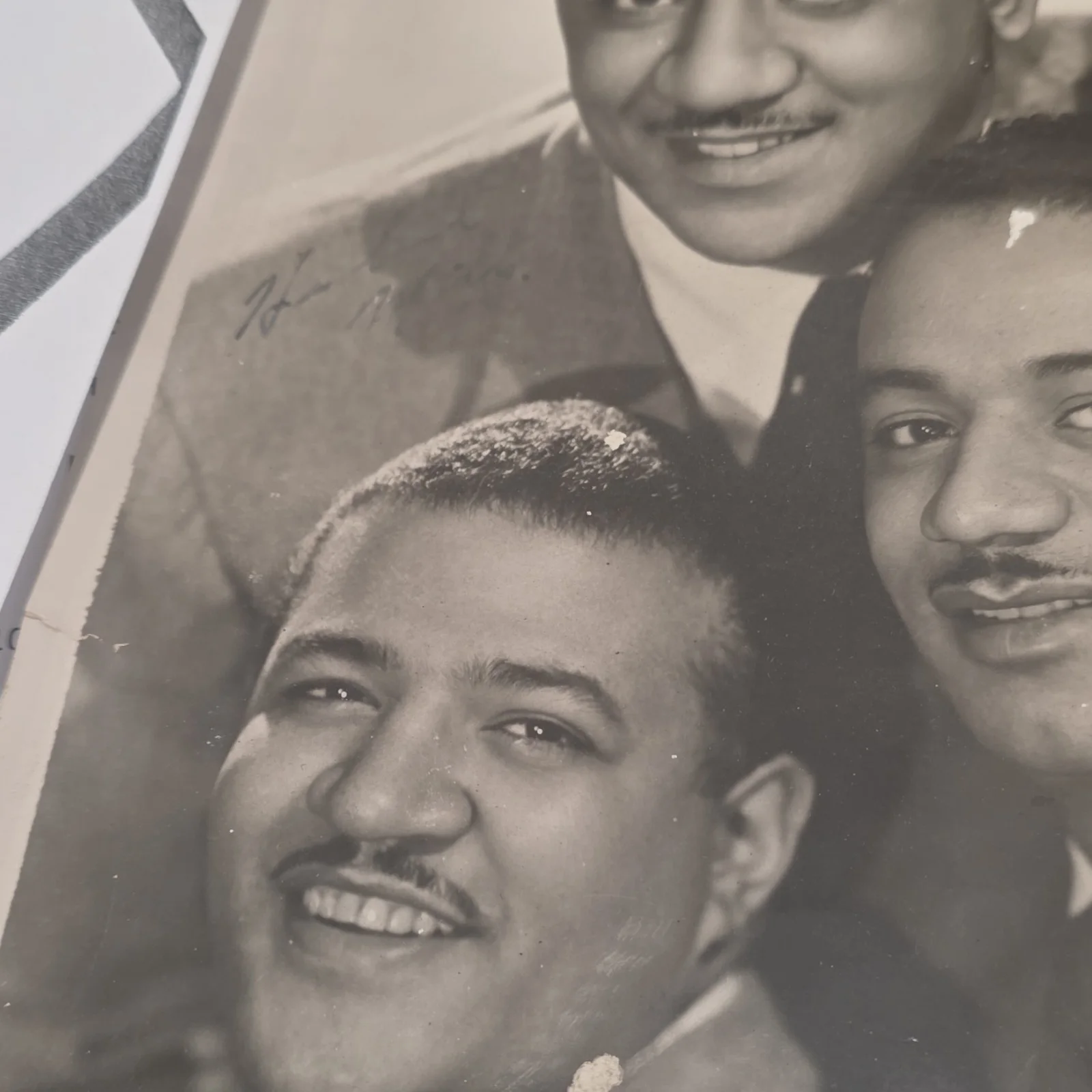 The Mills Brothers Signed Original Black & White Publicity Photo "Four Boys", image 3