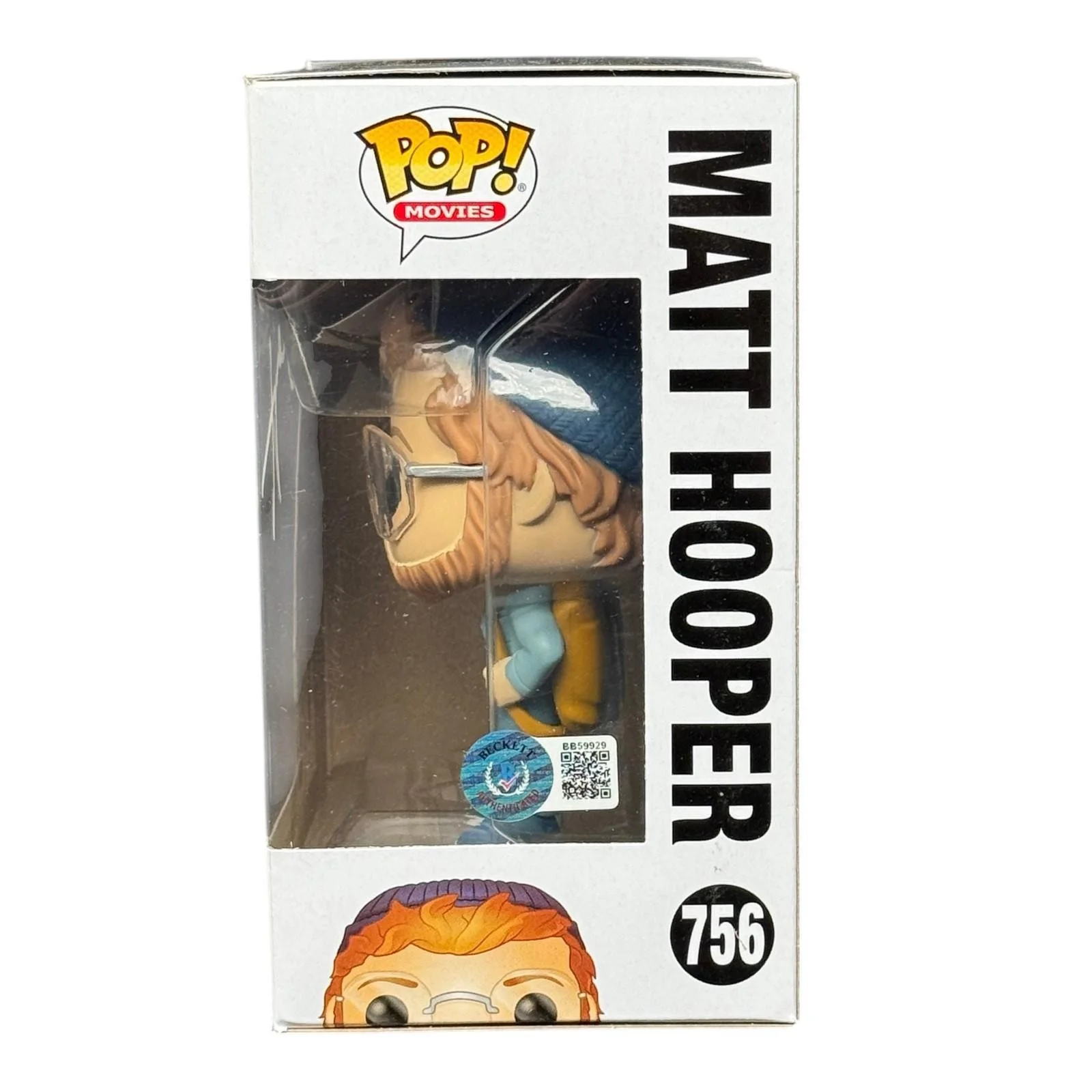 Richard Dreyfuss — Richard Dreyfuss Signed Matt Hooper Funko Pop 756 Jaws Autograph Beckett BAS COA, изображение 2