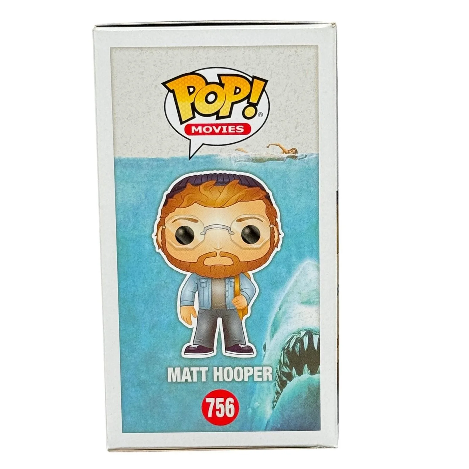 Richard Dreyfuss — Richard Dreyfuss Signed Matt Hooper Funko Pop 756 Jaws Autograph Beckett BAS COA, изображение 4