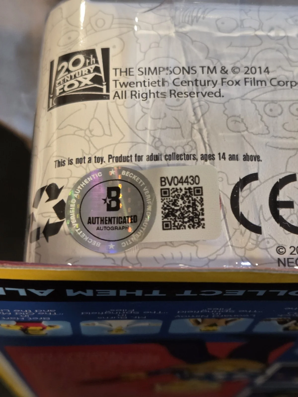 R.E.M. REM MIKE MILLS signed autographed SIMPSONS GUEST STARS TOY BECKETT (BAS), image 4