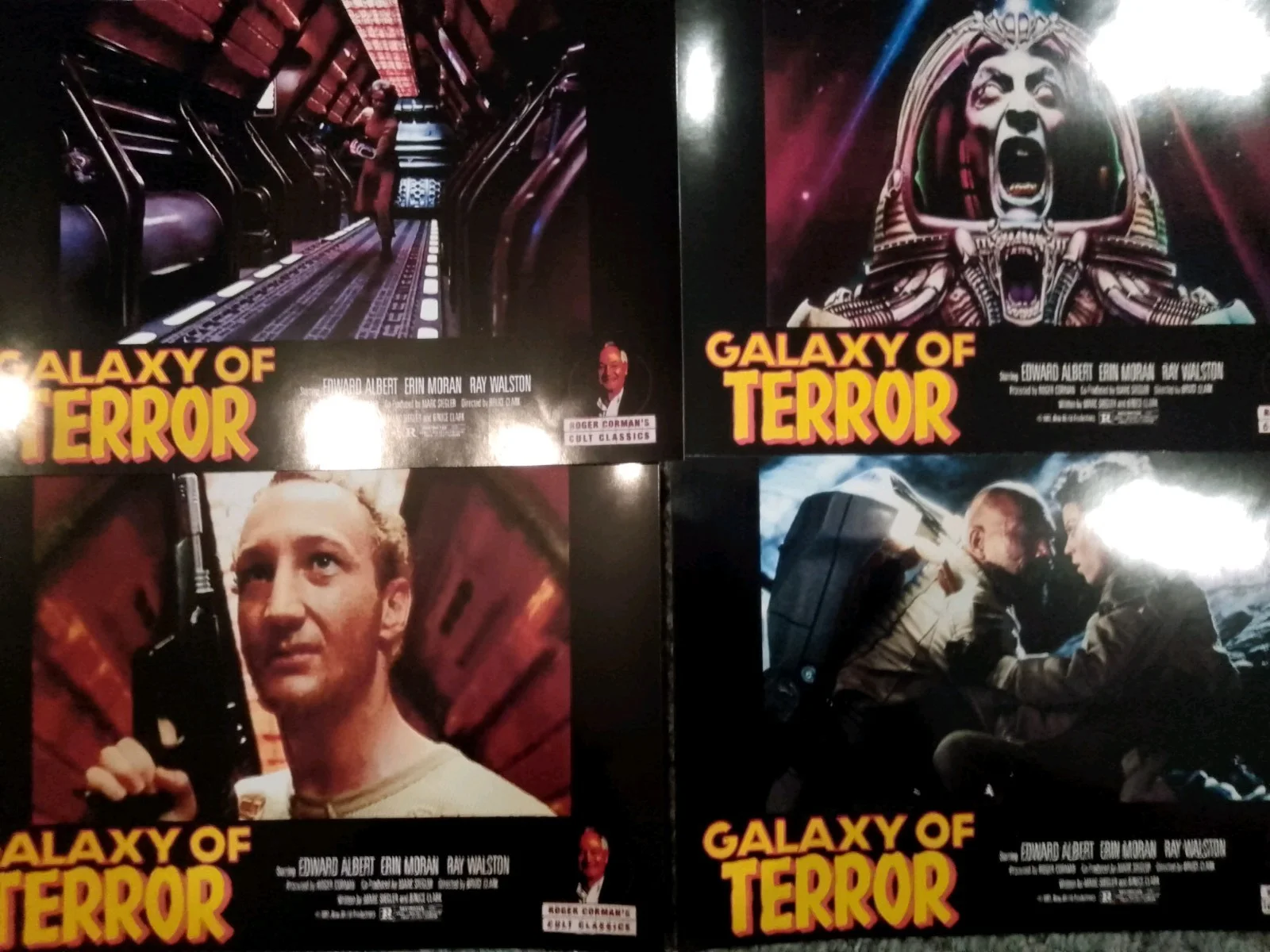 Galaxy of Terror 1982 Deluxe set 12 glossy 7x5ins Lobby Cards/10 XL Lobbymarkers, изображение 4