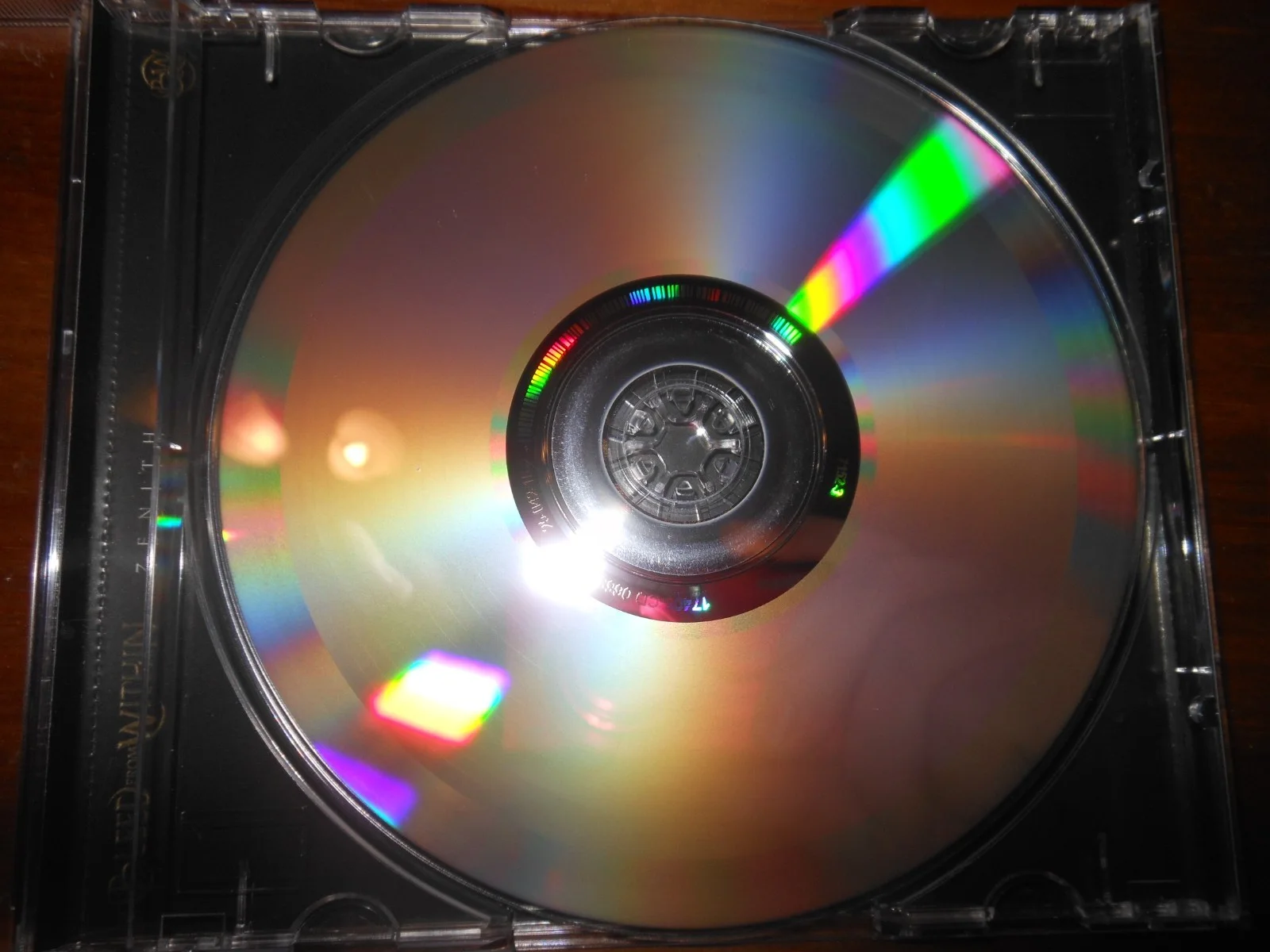 BLEED FROM WITHIN: Zenith CD Signed Autograph Metal, image 2