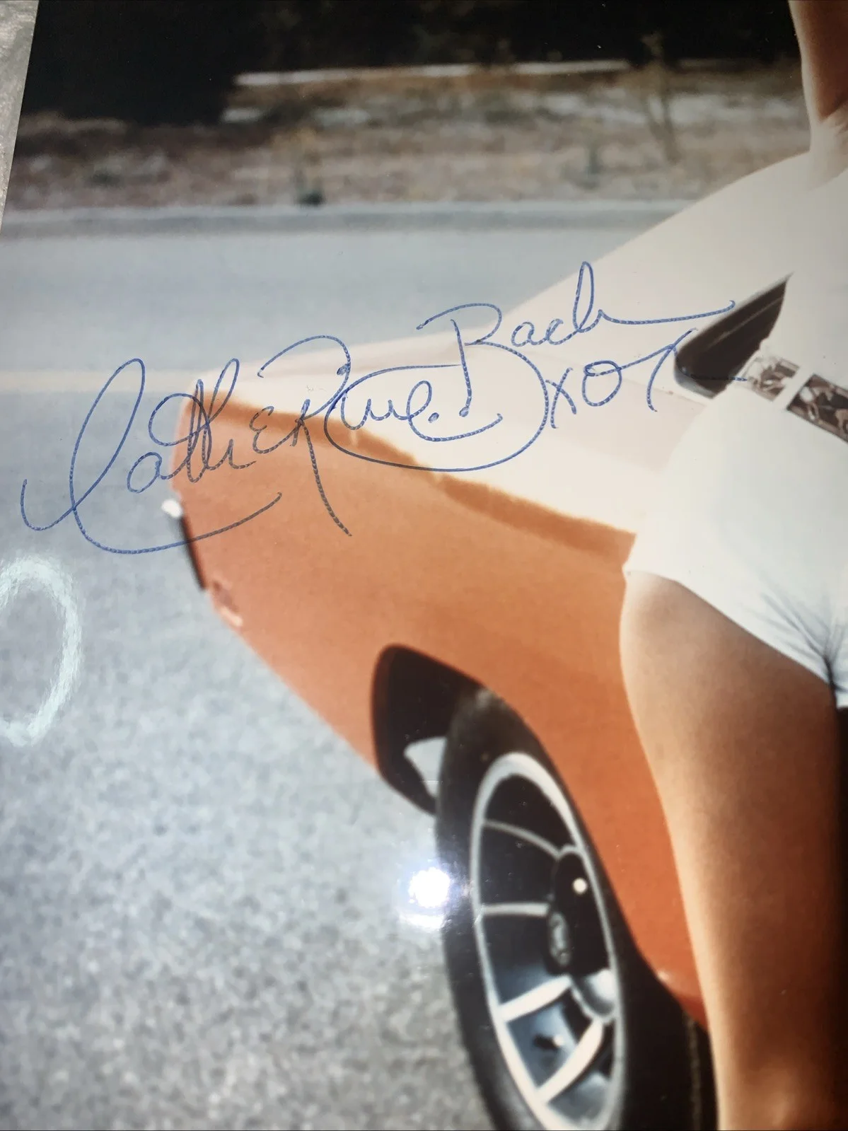 Catherine Bach — Catherine Bach Signed Photo Daisy Dukes Of Hazzard COA 8x10 General Lee, изображение 3