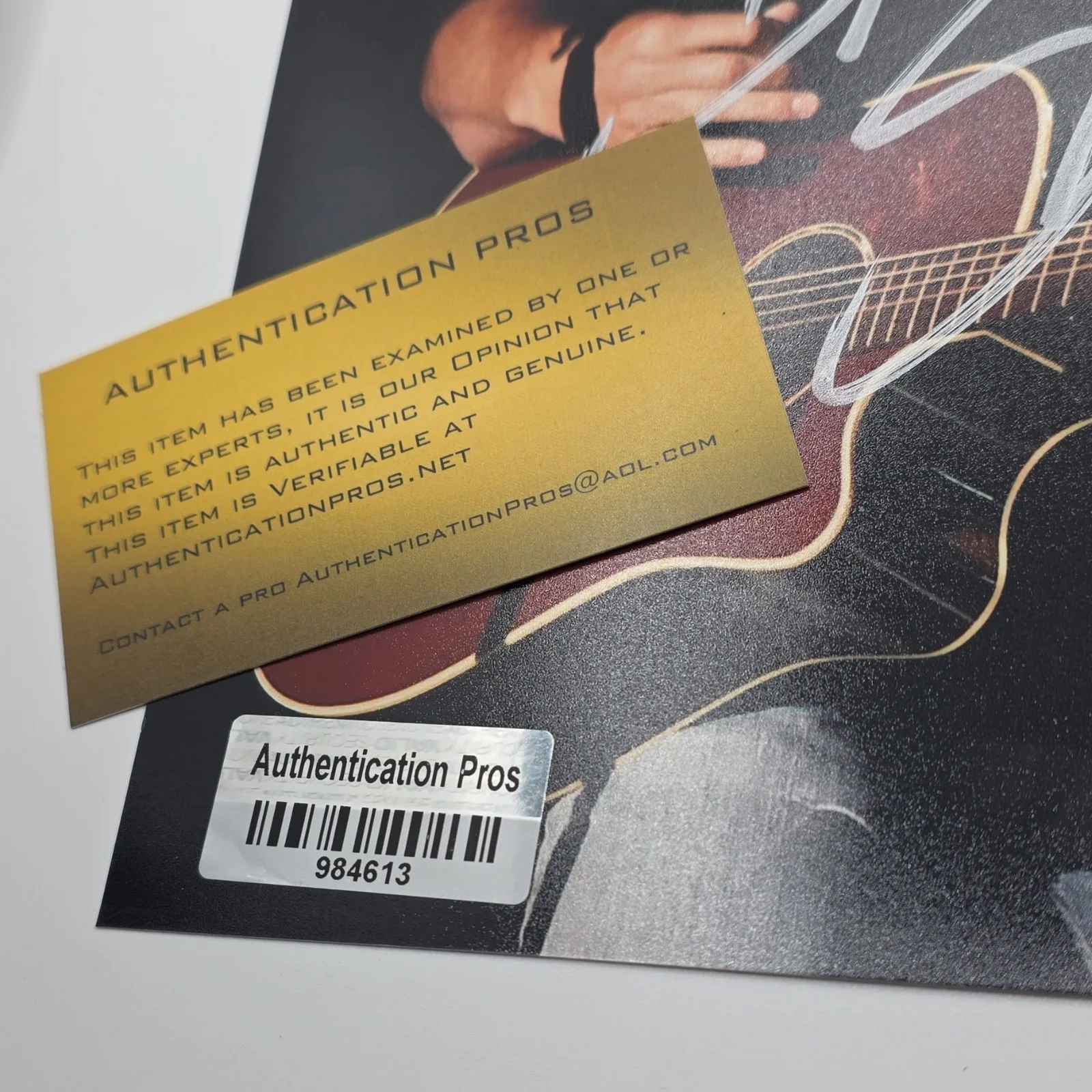 Blake Shelton Autographed 8x10 Photo Music Authentication Pros COA #984613, image 3