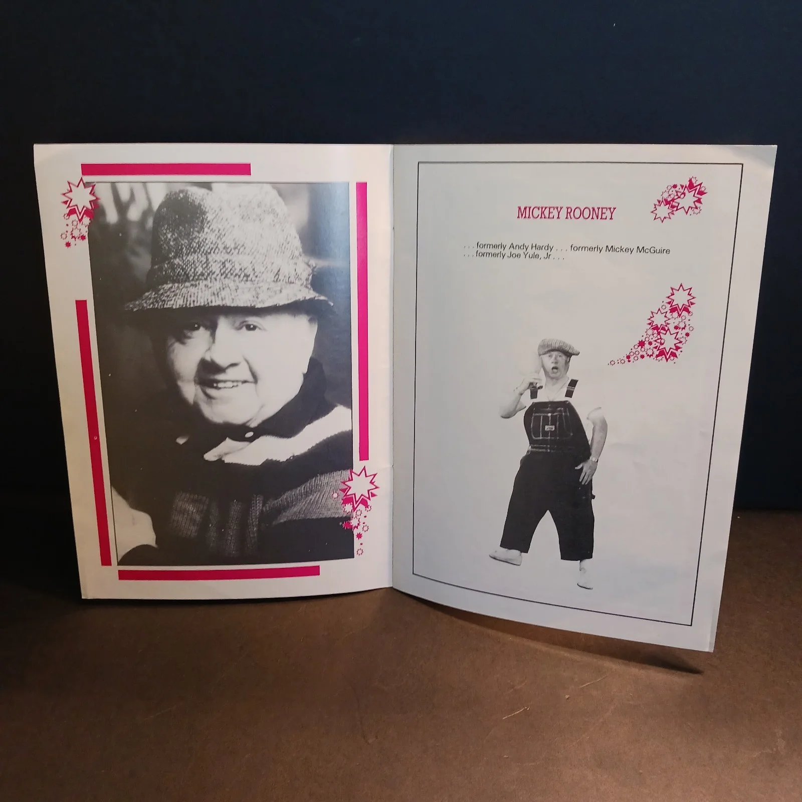 Mickey Rooney — Autographed Mickey Rooney and Ann Miller Playbill Sugar Babies, image 5