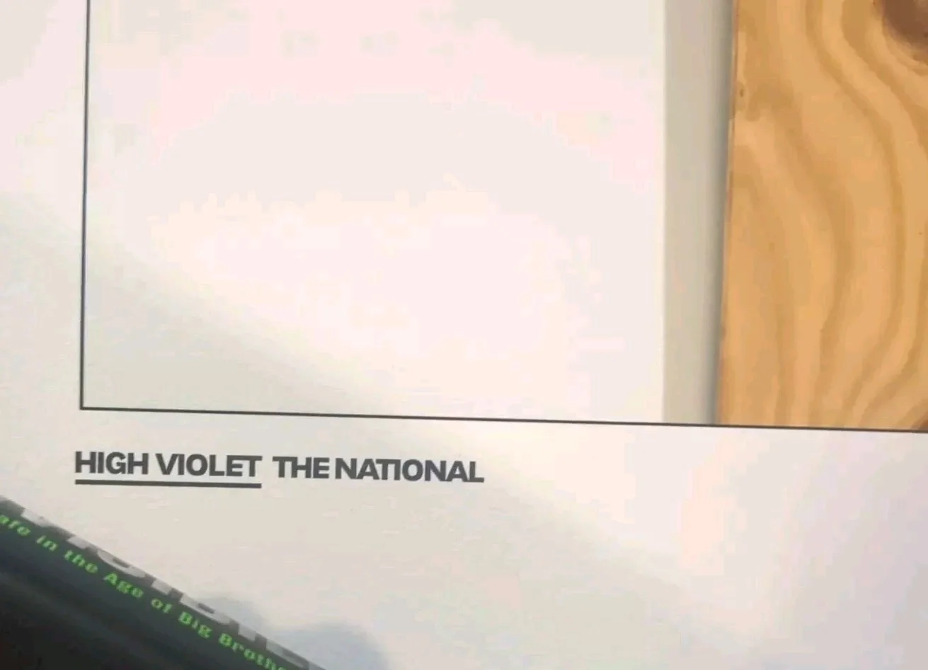Autographed The National High Violet SIGNED Silkscreen Print Full Band 18" X 22", изображение 4