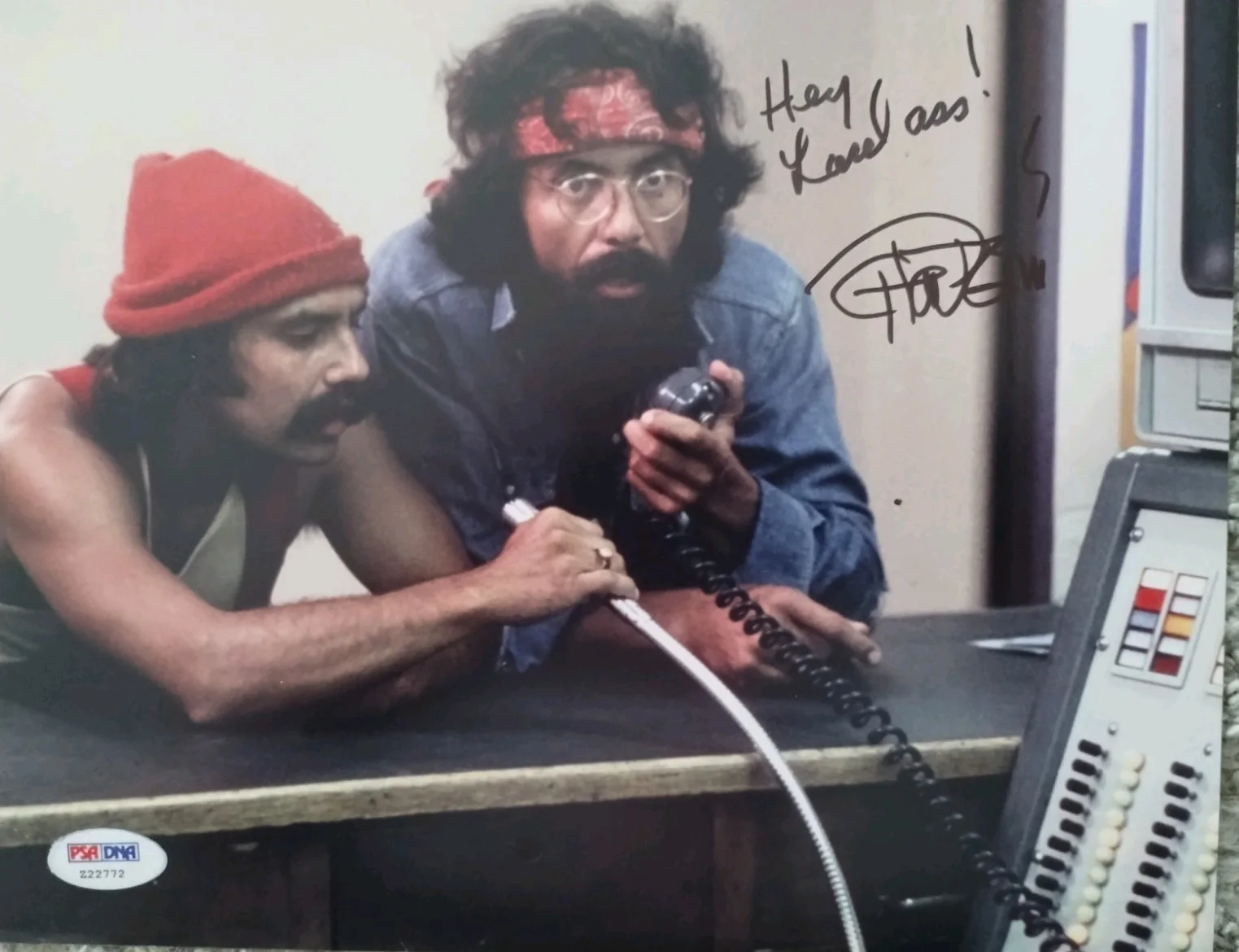 Signed 8x10 Autograph Tommy Chong PSA/DNA COA Cheech & Chong Up In Smoke Movie, изображение 5