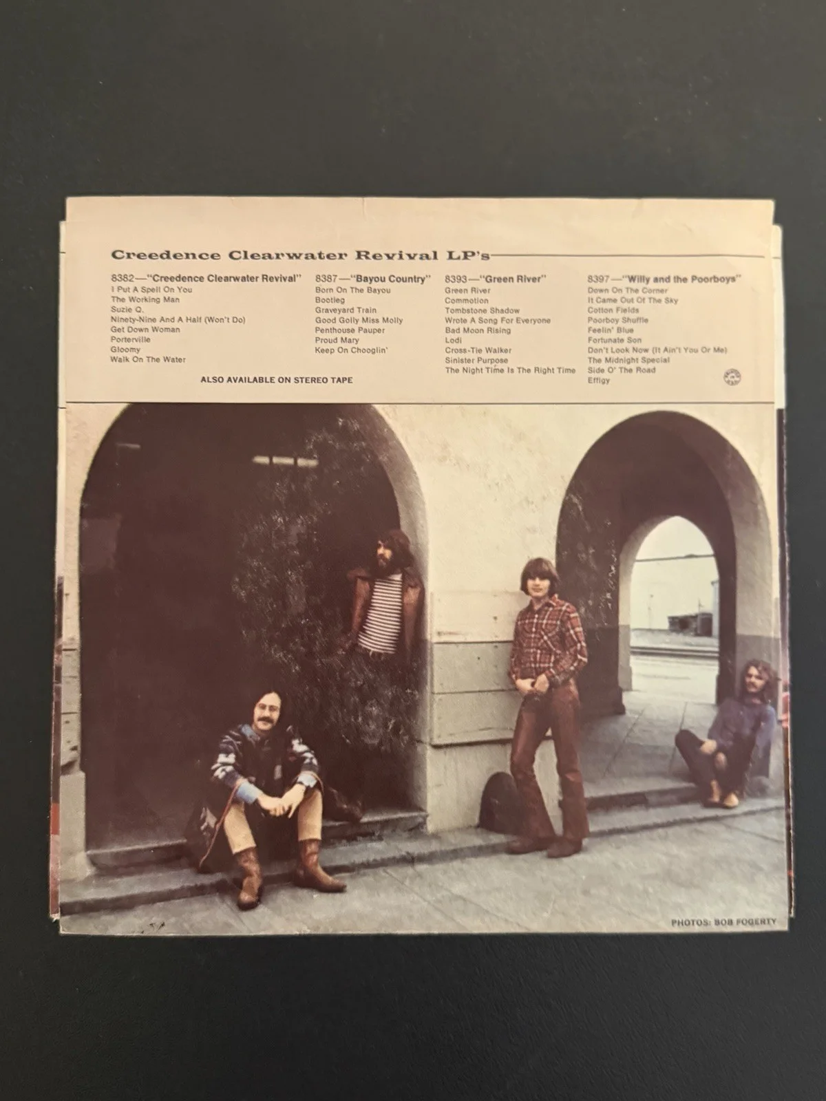 John Fogerty CCR Signed Original 45 Picture Sleeve With Record, изображение 2