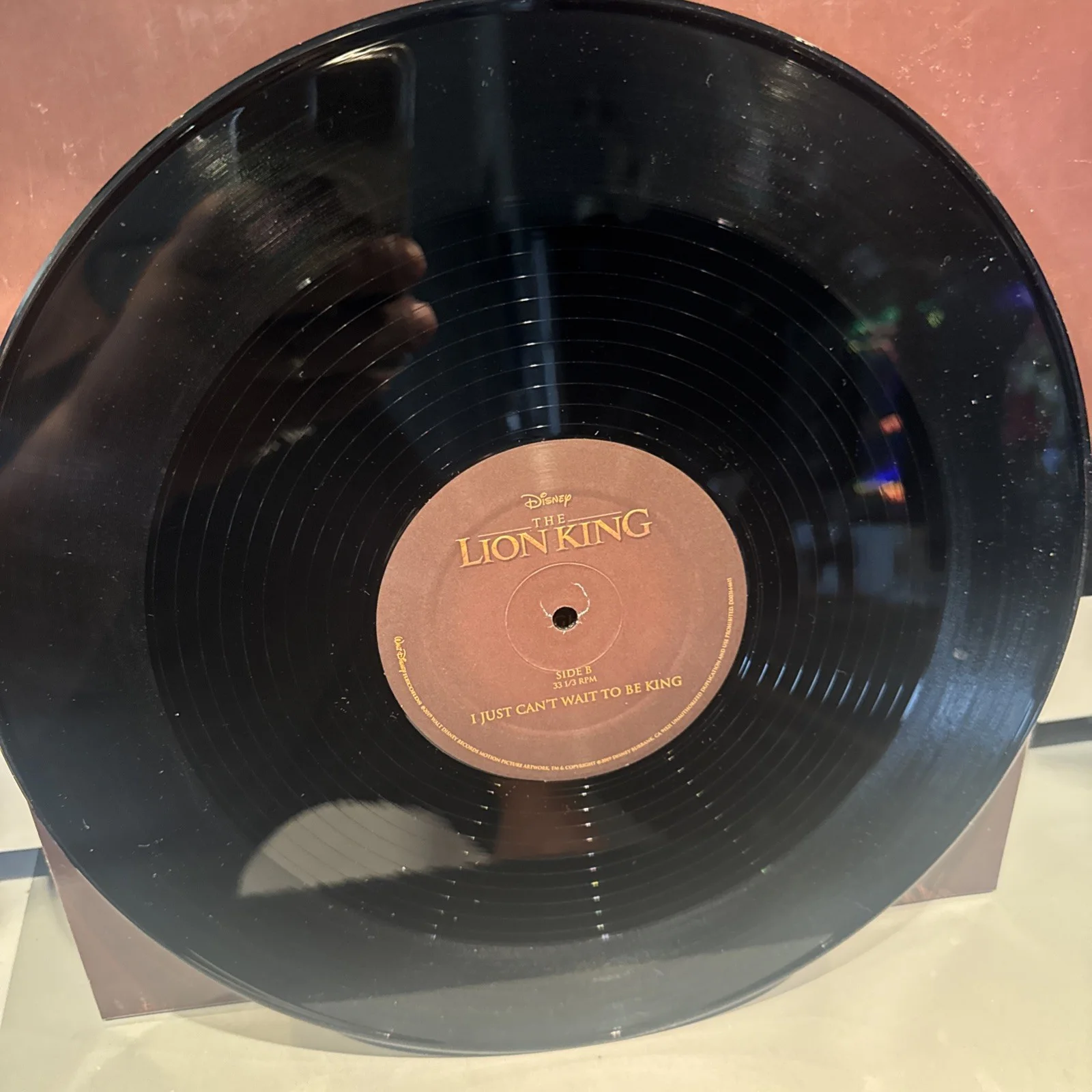 JD McCrary — JD McCrary The Lion King Authentic Signed Vinyl Autographed, image 5