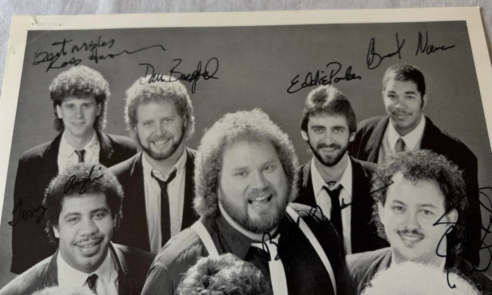 Collectible Bill Tillman Band Autographed Press Photo Dallas Entertainment 8x10, изображение 2