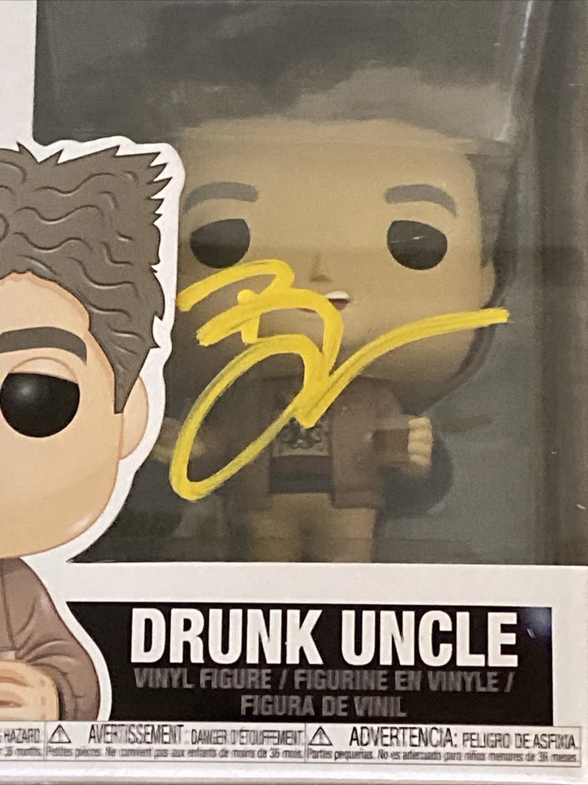 Bobby Moynihan — Bobby Moynihan Autographed Saturday Night Live Drunk Uncle Funko Pop #04 SNL, image 2