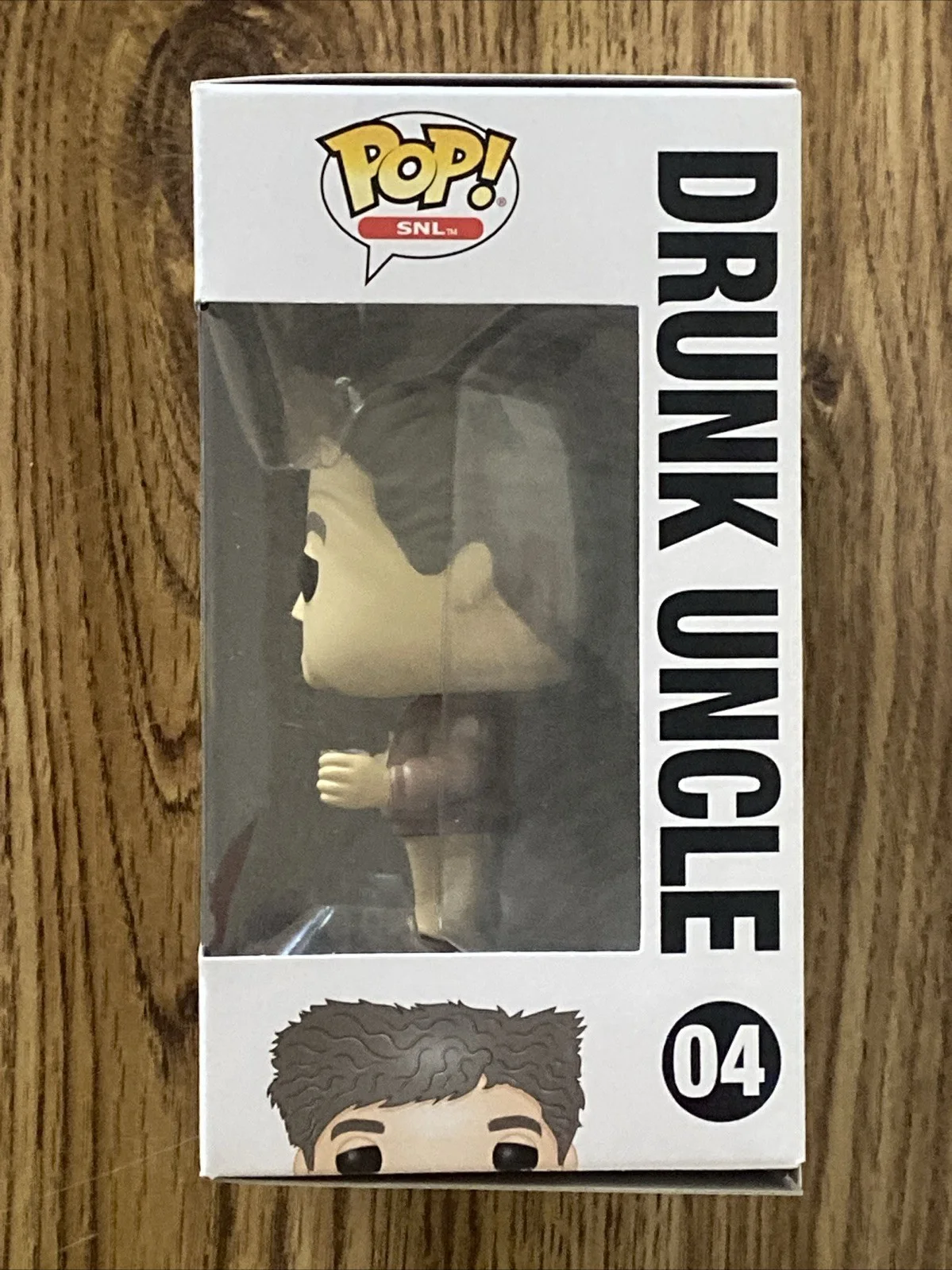Bobby Moynihan — Bobby Moynihan Autographed Saturday Night Live Drunk Uncle Funko Pop #04 SNL, image 3
