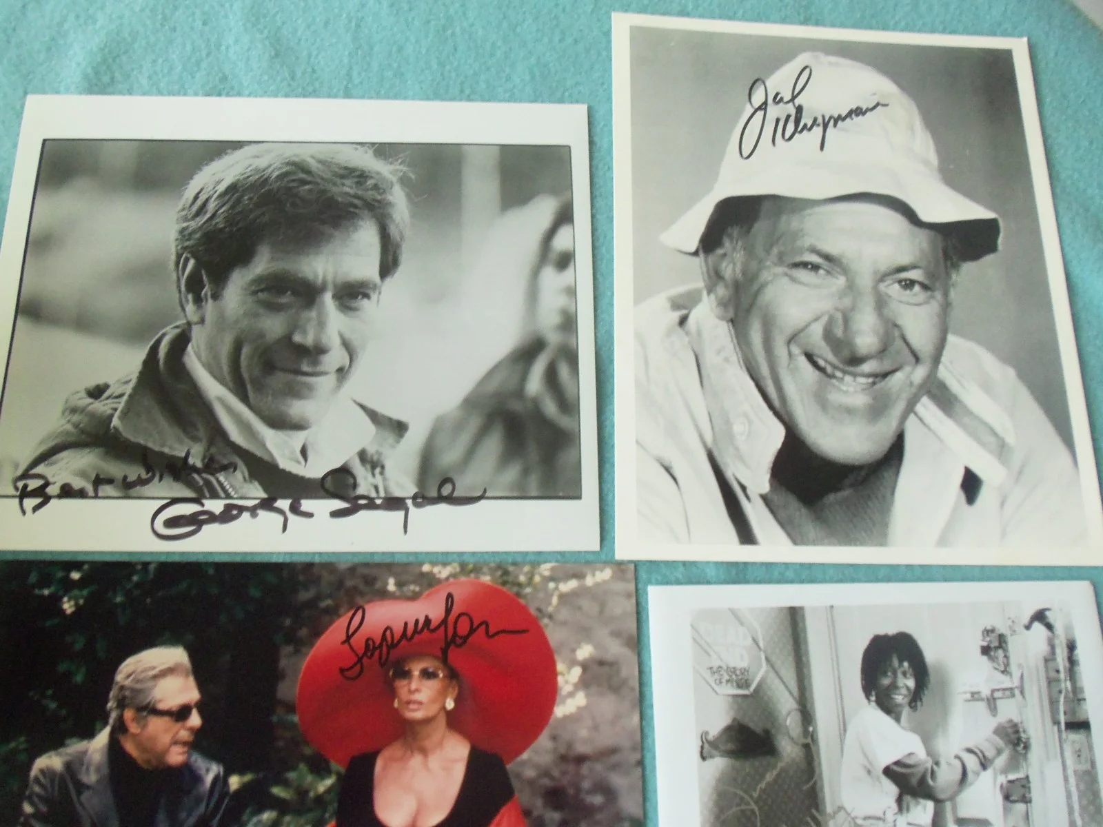 WHOOPI GOLDBERG AND OTHERS REAL SIGNED PHOTOS ALL 8 X 10 IN SIZE, изображение 3