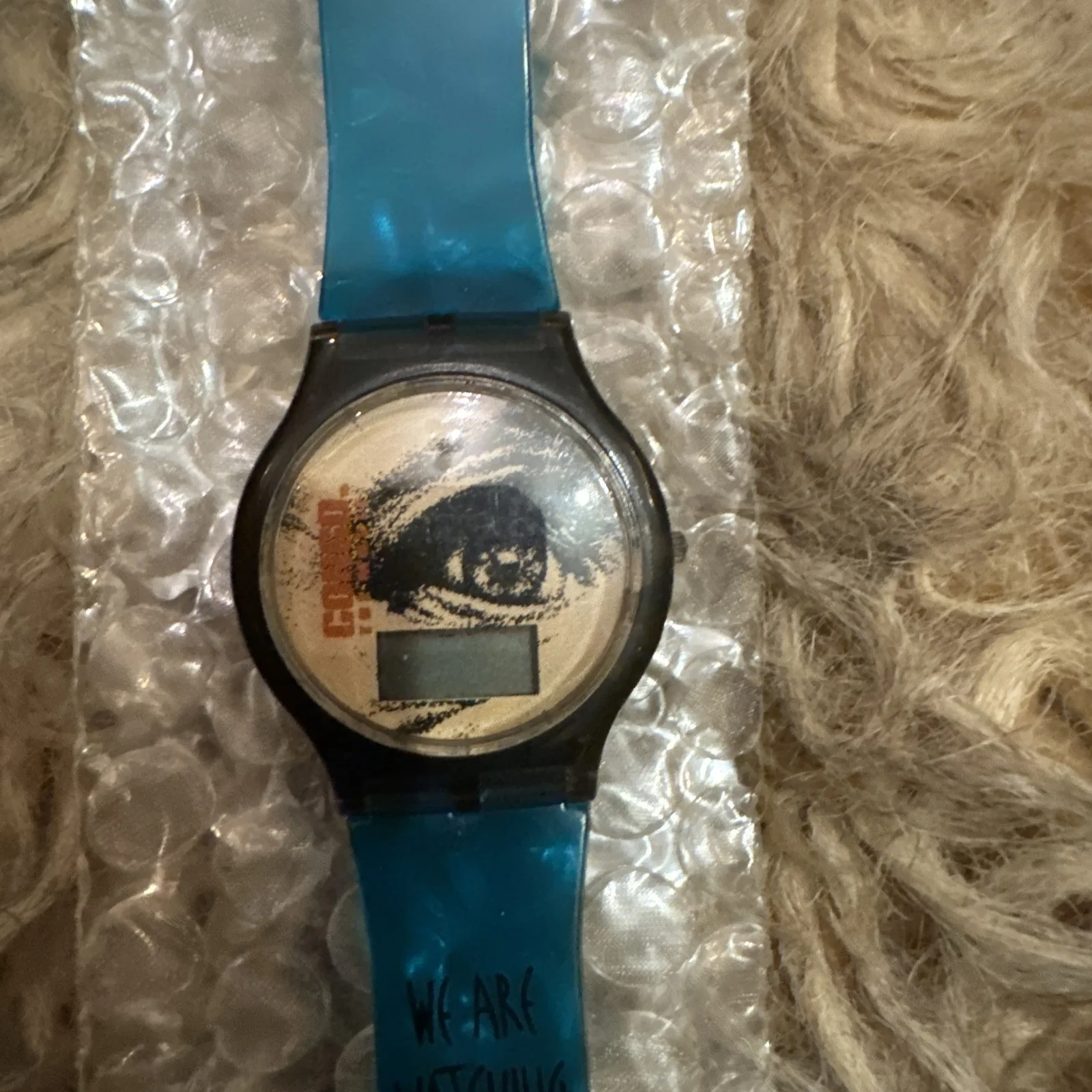 Tim Curry — Rare Vintage Tim Curry Signed Congo The Movie Watch, изображение 4