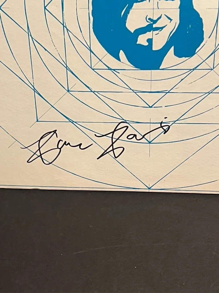DAVE DAVIES Hand Signed THE KINKS PART ONE LOLA VERSUS POWERMAN LP, image 2