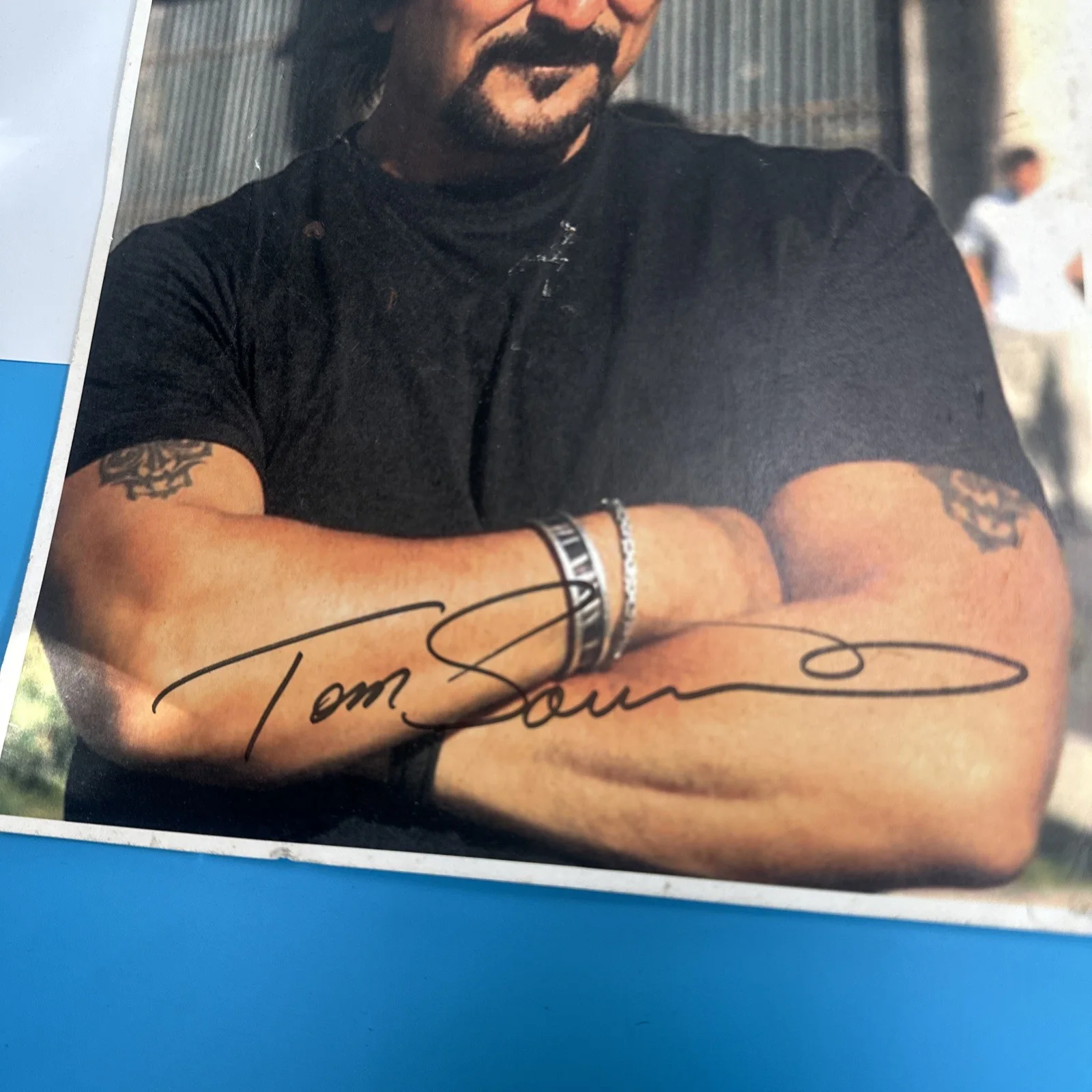 Tom Savini Autographed 8x10 Headshot Photo In Person, изображение 2