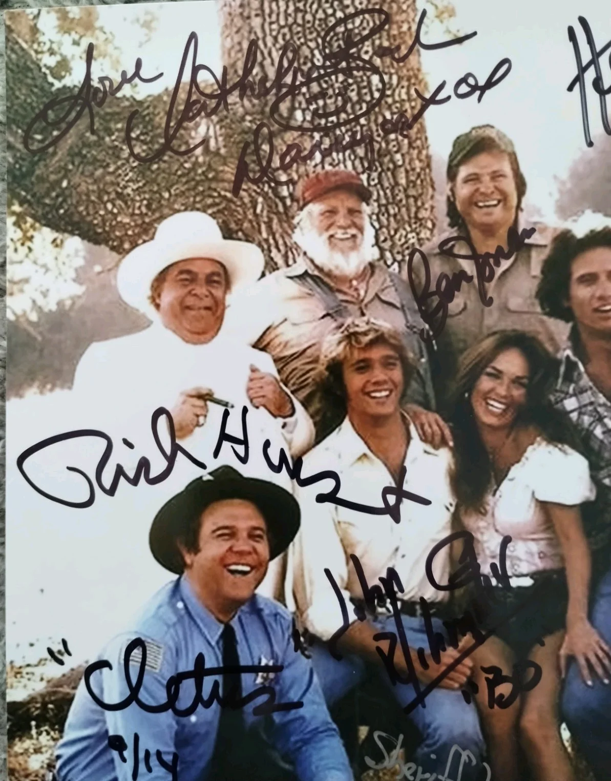 7 Authentic Signed Autograph 8x10 Photo Of The Dukes Of Hazzard Cast, 100% Real, изображение 4