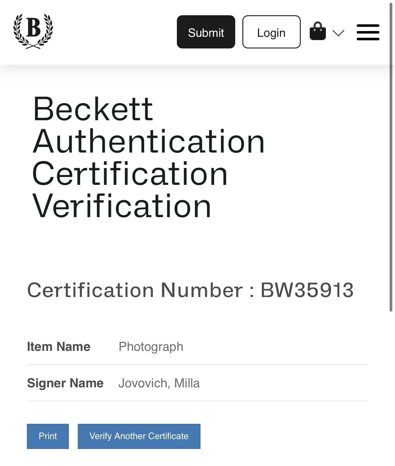 Milla Jovovich — Milla Jovovich Autograph Signed 11x14 Resident Evil Alice Photo Beckett COA, изображение 4