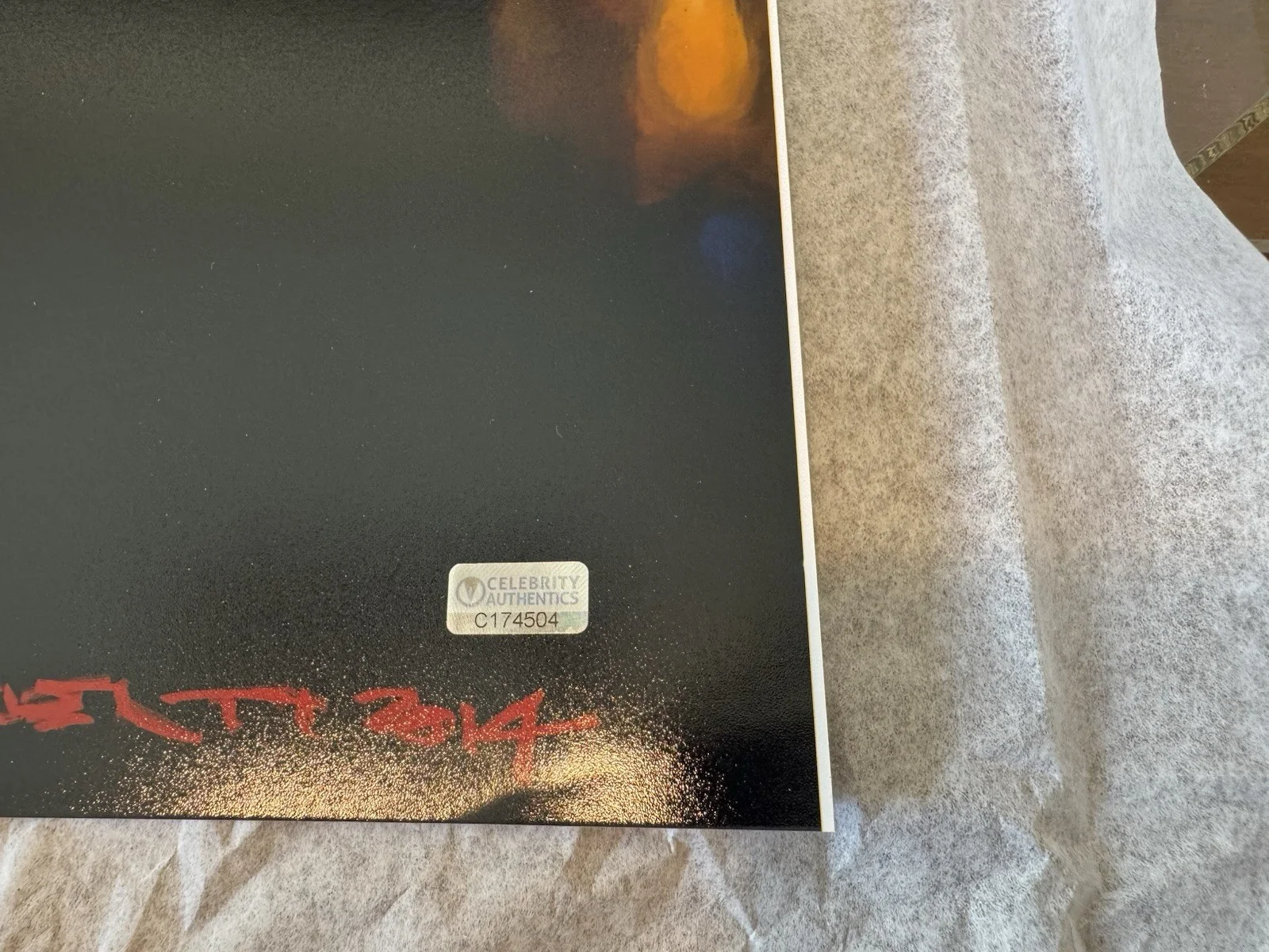 John Travolta — John Travolta Signed 20x30 Pulp Fiction Photo Vincent Vega by Gabriel Toro, изображение 4