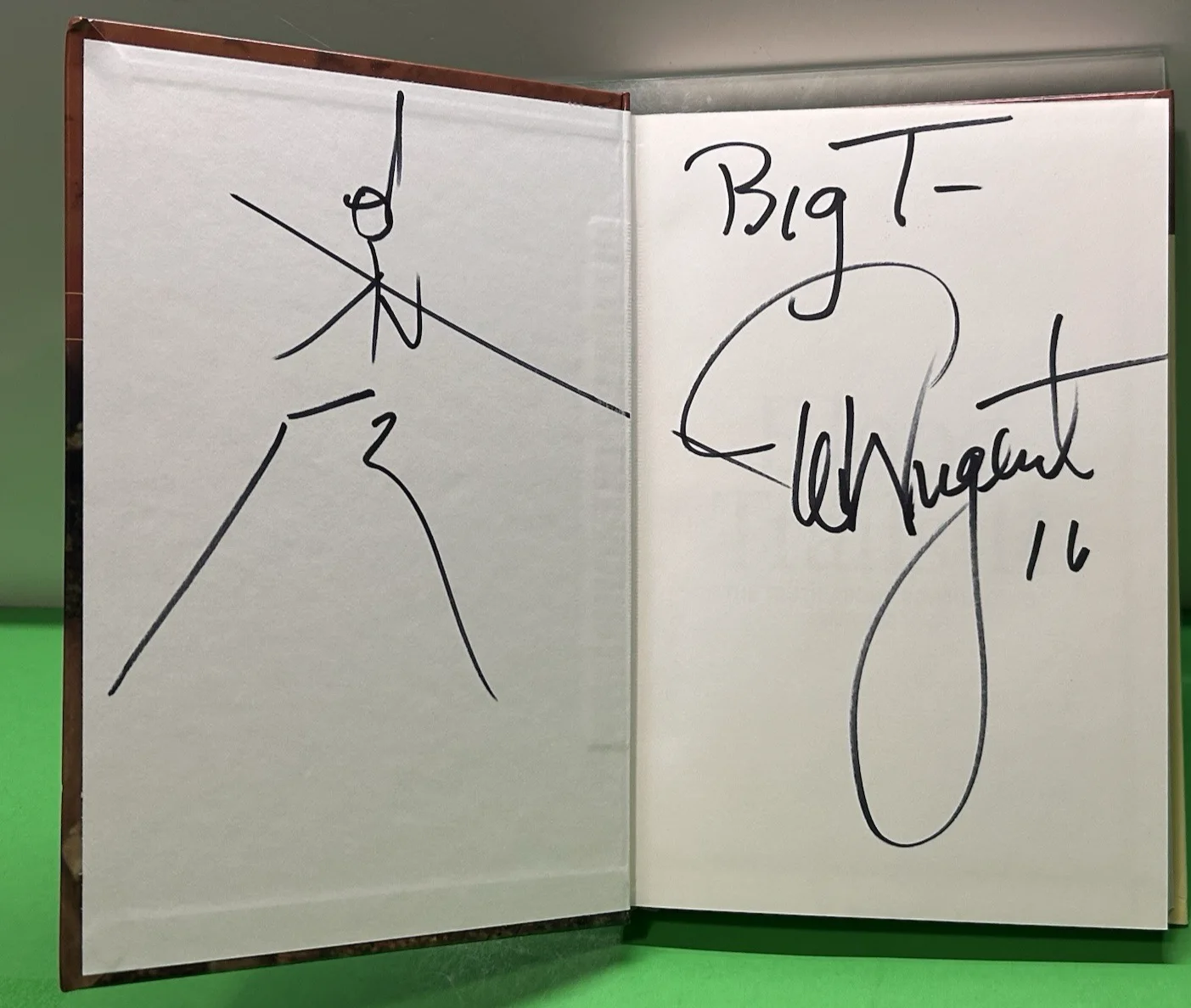 Ted Nugent — Blood Trails II: The Truth About Bowhunting by Ted Nugent SIGNED New, изображение 2