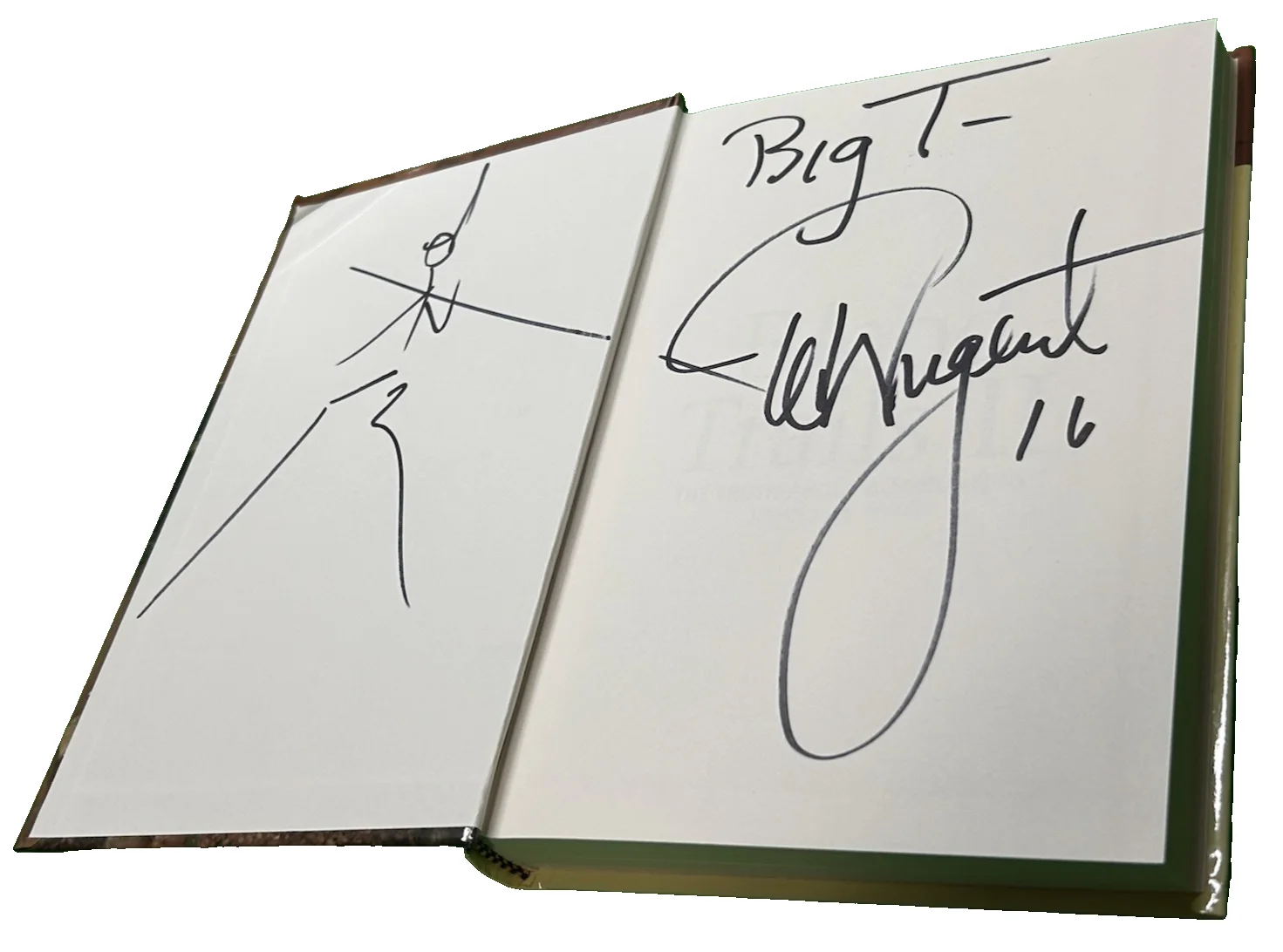 Ted Nugent — Blood Trails II: The Truth About Bowhunting by Ted Nugent SIGNED New, изображение 5