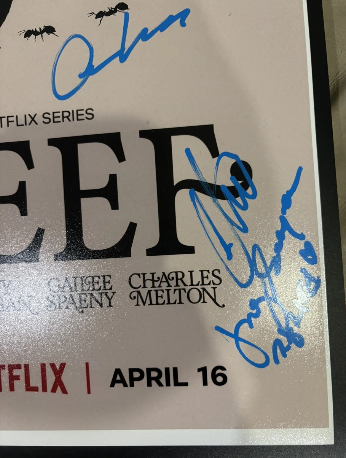 Oscar Isaac, 6x Cast Members — Beef 11x17 Photo Signed by Oscar Isaac, Carey Mulligan, Charles Melton +4 Proof, изображение 3