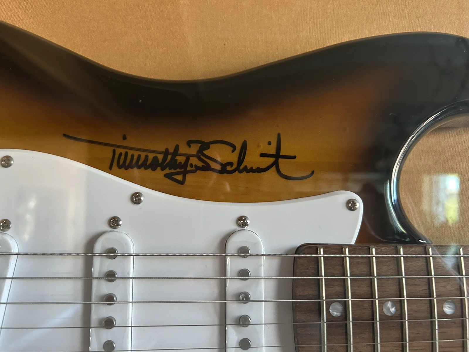 The Eagles Band Autographed Starcaster Electric Guitar Signed By All 5 Members!, изображение 4