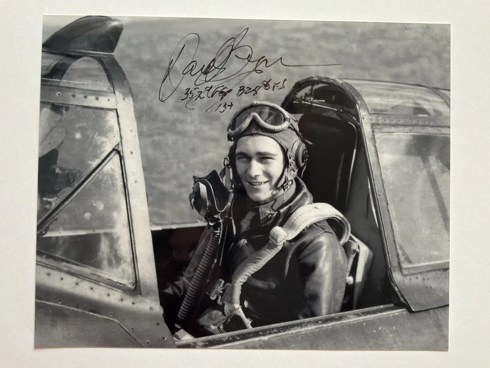 Ace Col Don Bryan Signed Print And 8 X 10 Photo, image 4