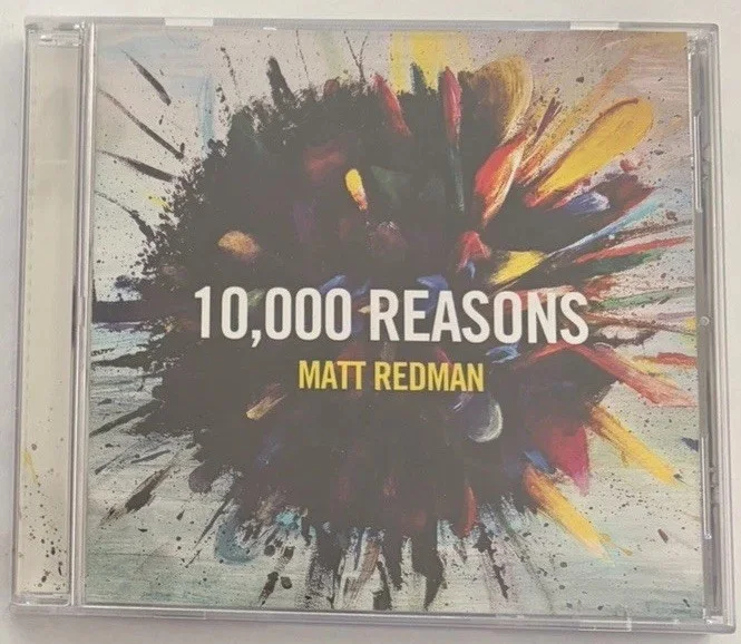 Matt Redman 10,000 Reasons Pre-release CD Signed Autographed 2011 Very Good, image 2