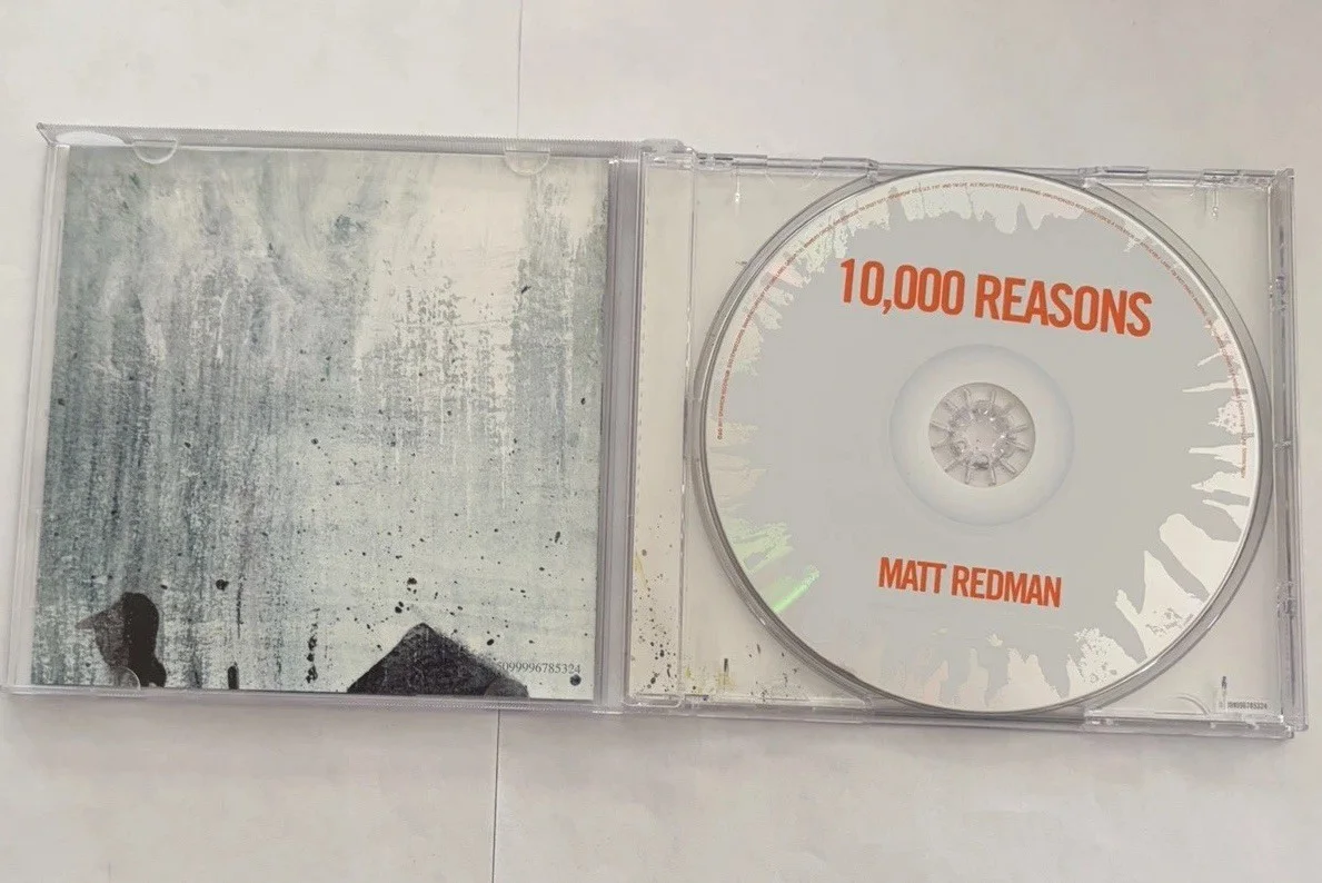 Matt Redman 10,000 Reasons Pre-release CD Signed Autographed 2011 Very Good, image 4