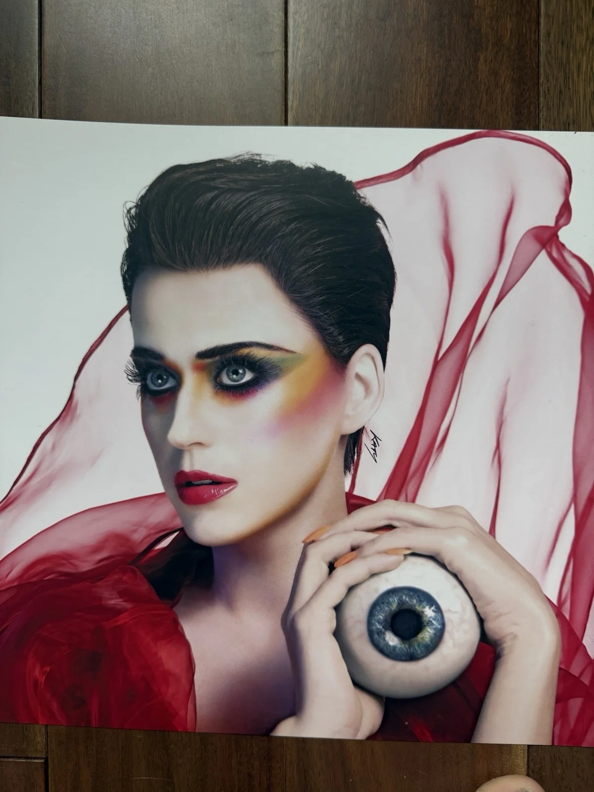Katy Perry Witness VIP Original Signed Prints Set with VIP Pass, image 5