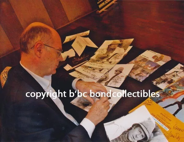 JOHN MORENO 007 JAMES BOND RARE AUTOGRAPH LUIGI FERRARA IN FOR YOUR EYES ONLY!, image 2