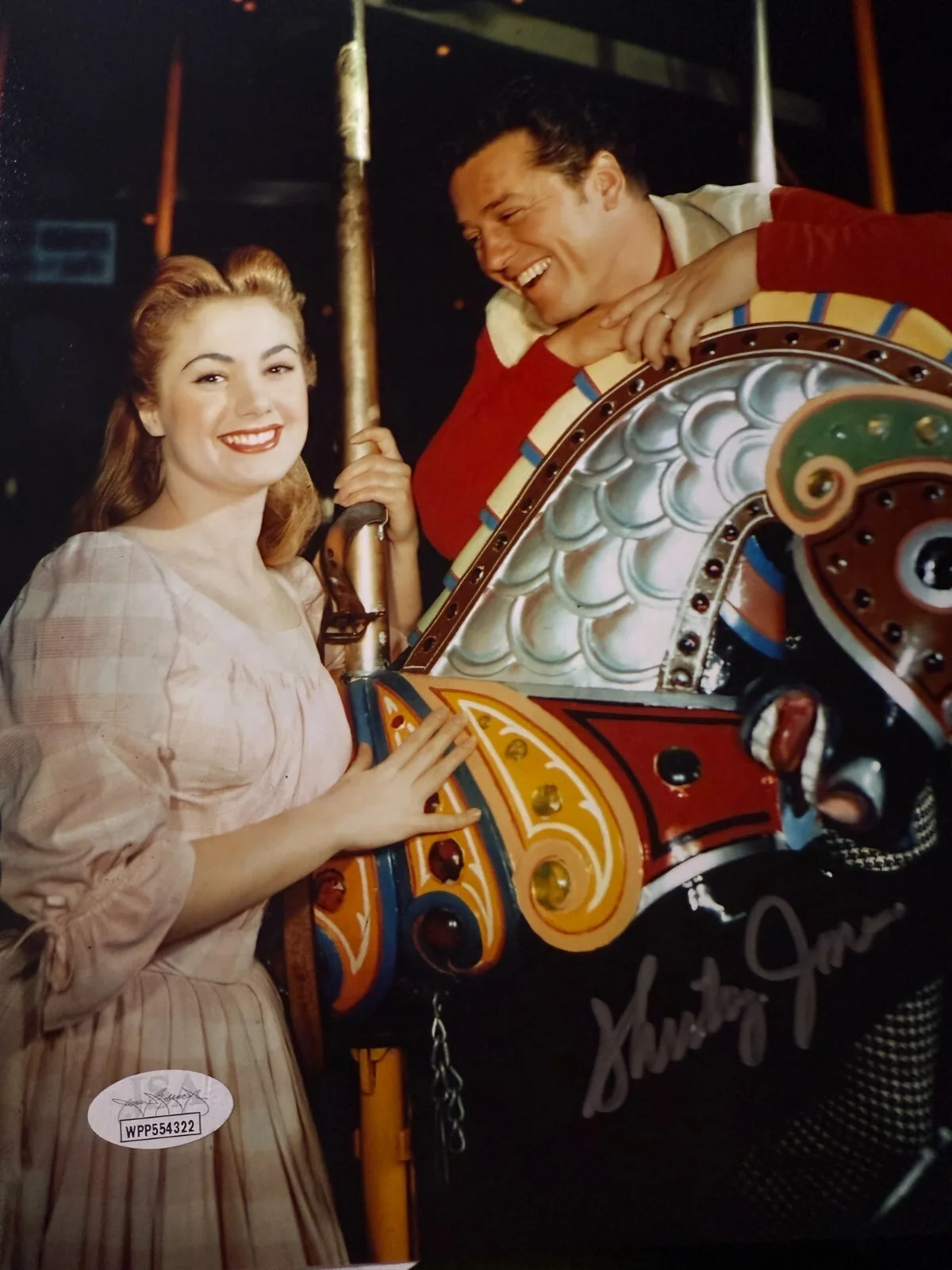 Shirley Jones — Shirley Jones signed (JSA) The Partridge Family•Oklahoma!•The Music Man•JSA + 1