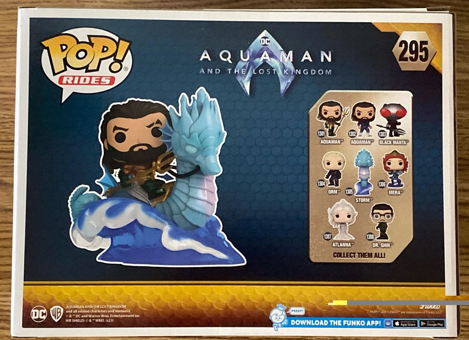 Jason Momoa — Jason Momoa Autographed Funko Pop #295 Aquaman and Storm, изображение 4