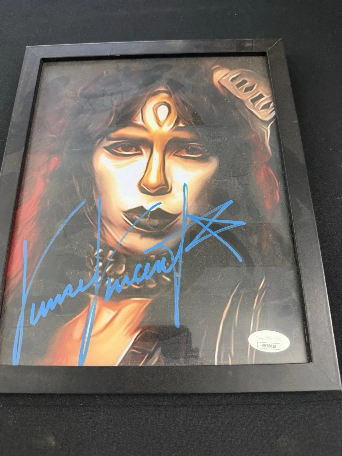 Lot Of 3 Tommy Thayer, Vinny Vincent, Eric Singer Autographed Framed Photos, изображение 2