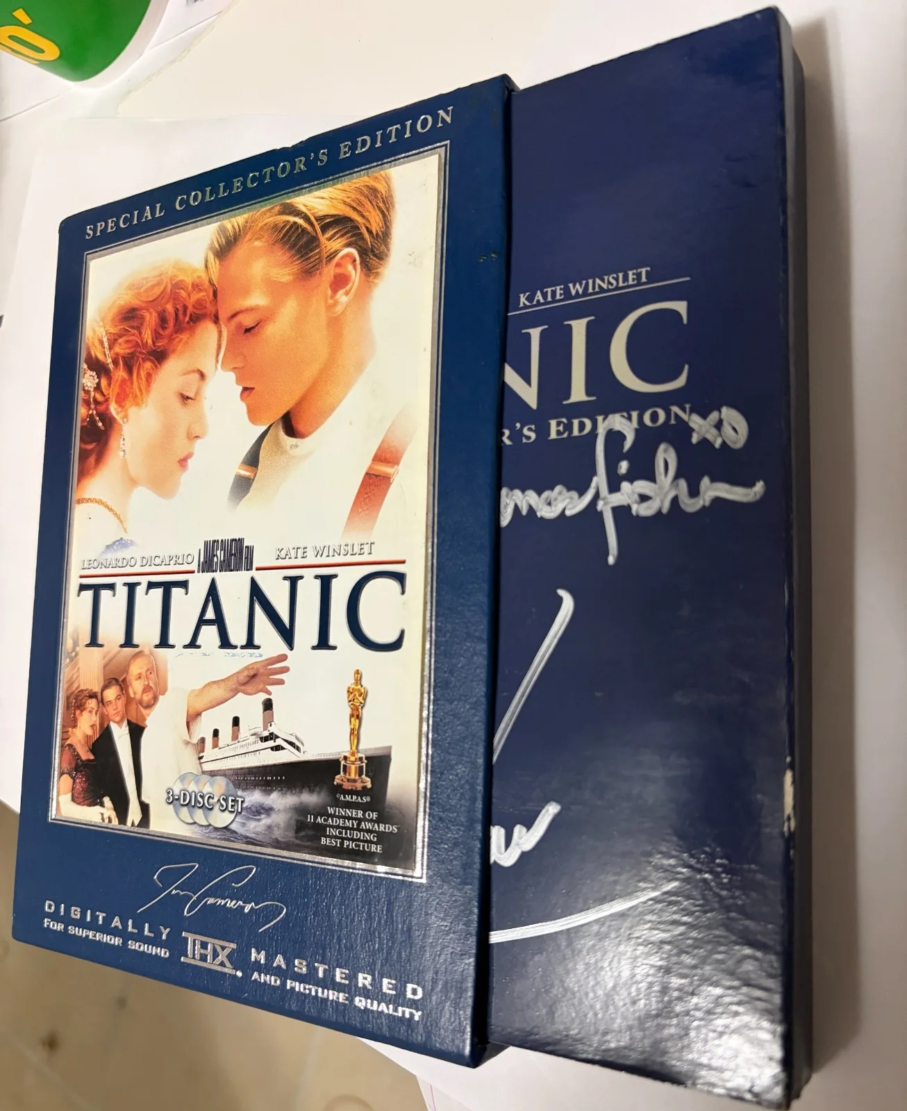 Billy Zane, Frances Fisher, Danny Nucci — Billy Zane TITANIC Signed Autographed Special Edition DVD Box Set Frances Fisher, изображение 3