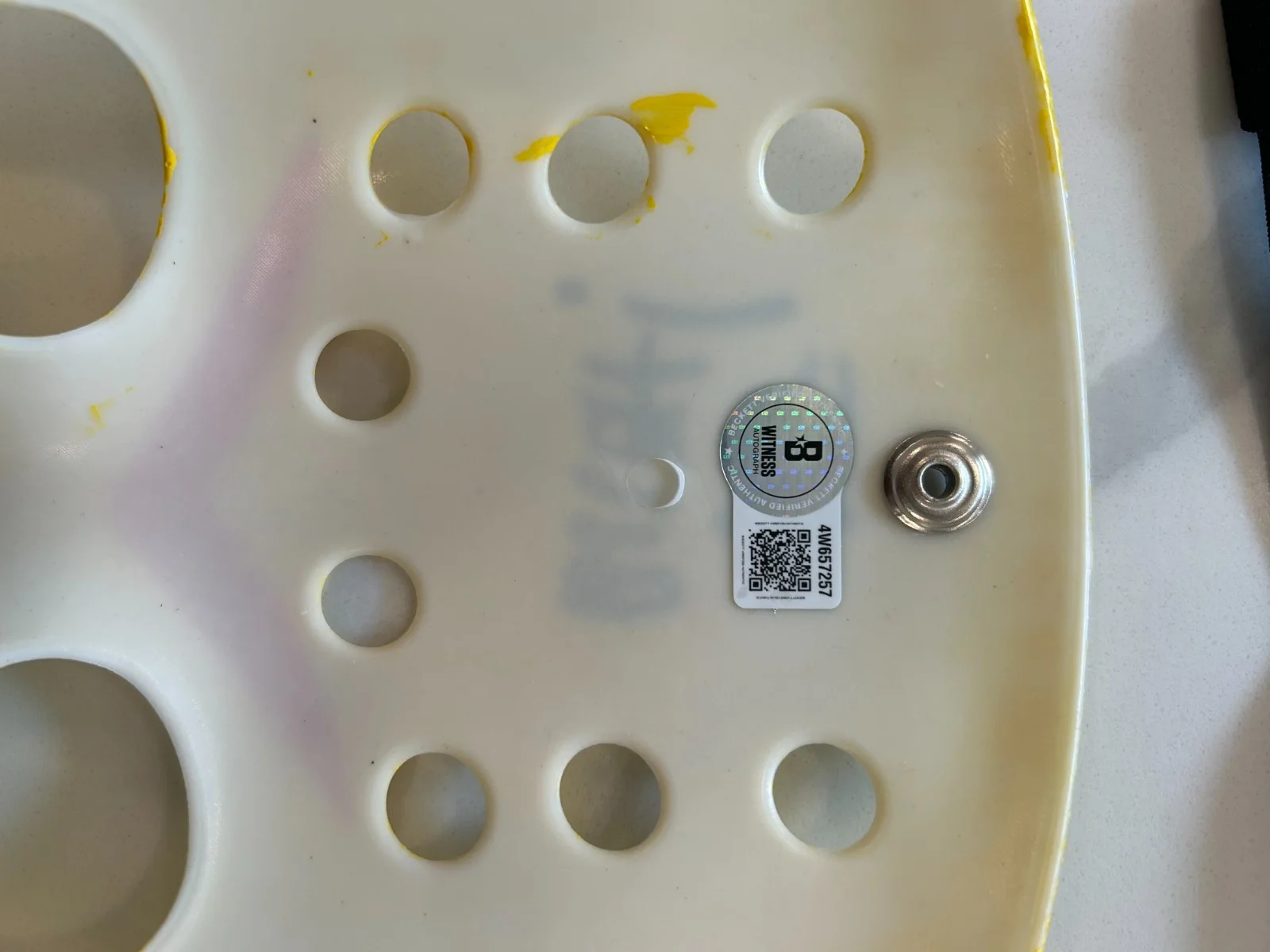 Ari Lehman — Ari Lehman Autographed Friday The 13th Jason Vorhees Mask (BAS Cert.), image 4