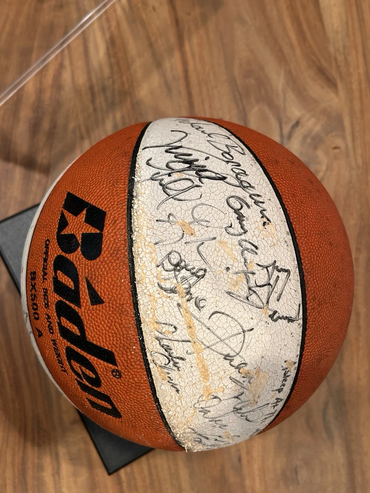 Country Music Celebrity Signed Basketball Vince Gill Amy Grant Travis Tritt Auto, изображение 2