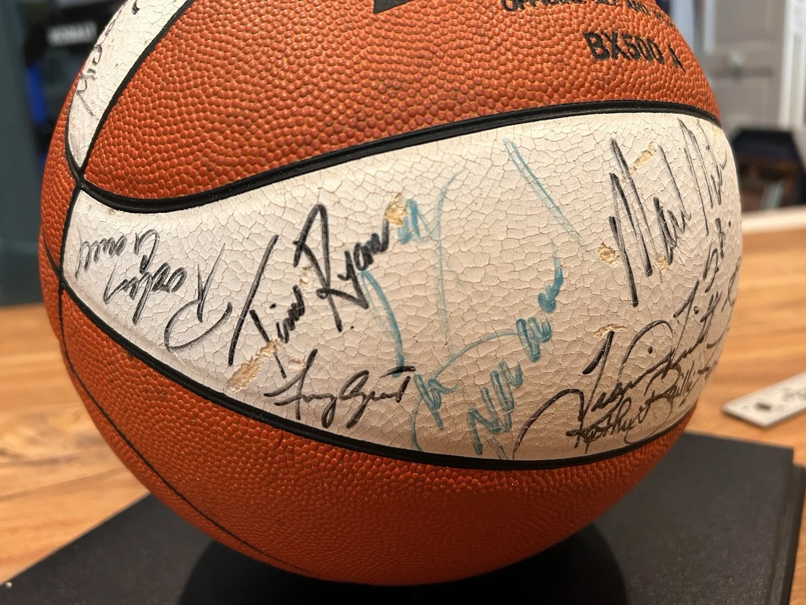 Country Music Celebrity Signed Basketball Vince Gill Amy Grant Travis Tritt Auto, изображение 3