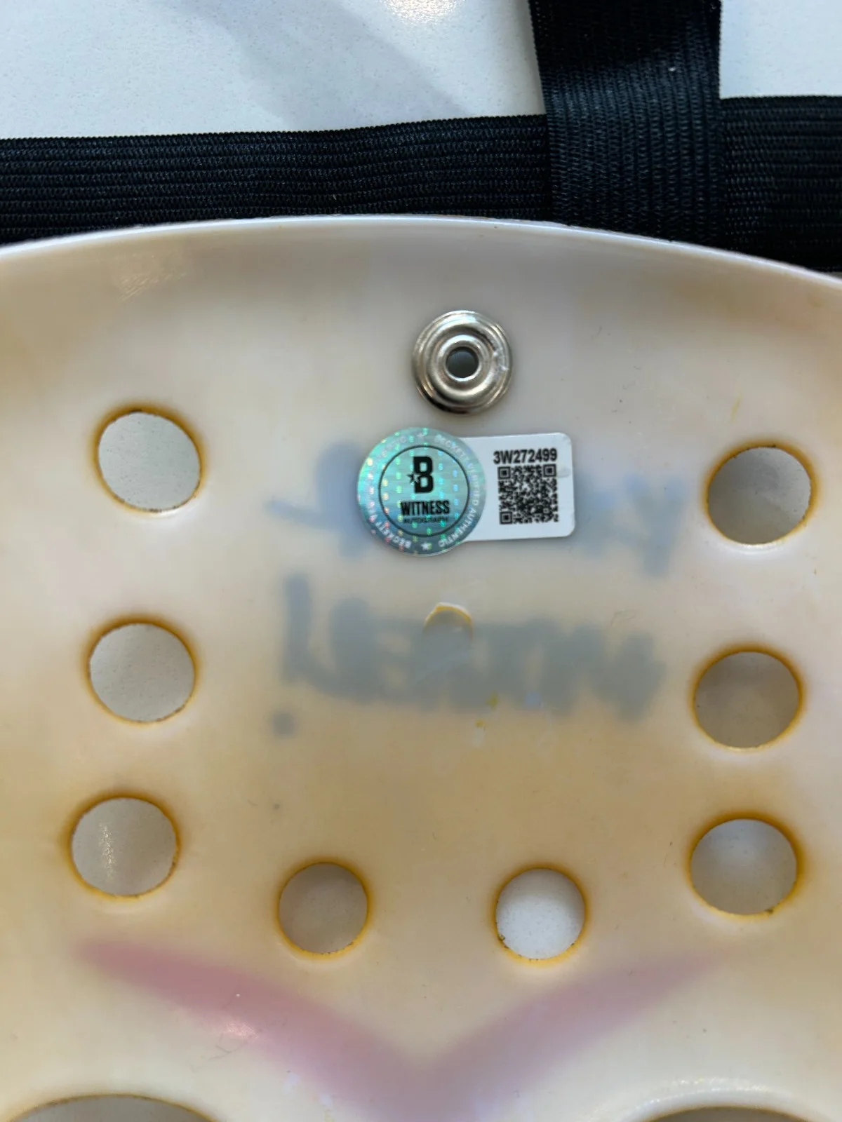 Ari Lehman — Ari Lehman Autographed Friday The 13th Jason Vorhees Mask (BAS Cert.), image 4