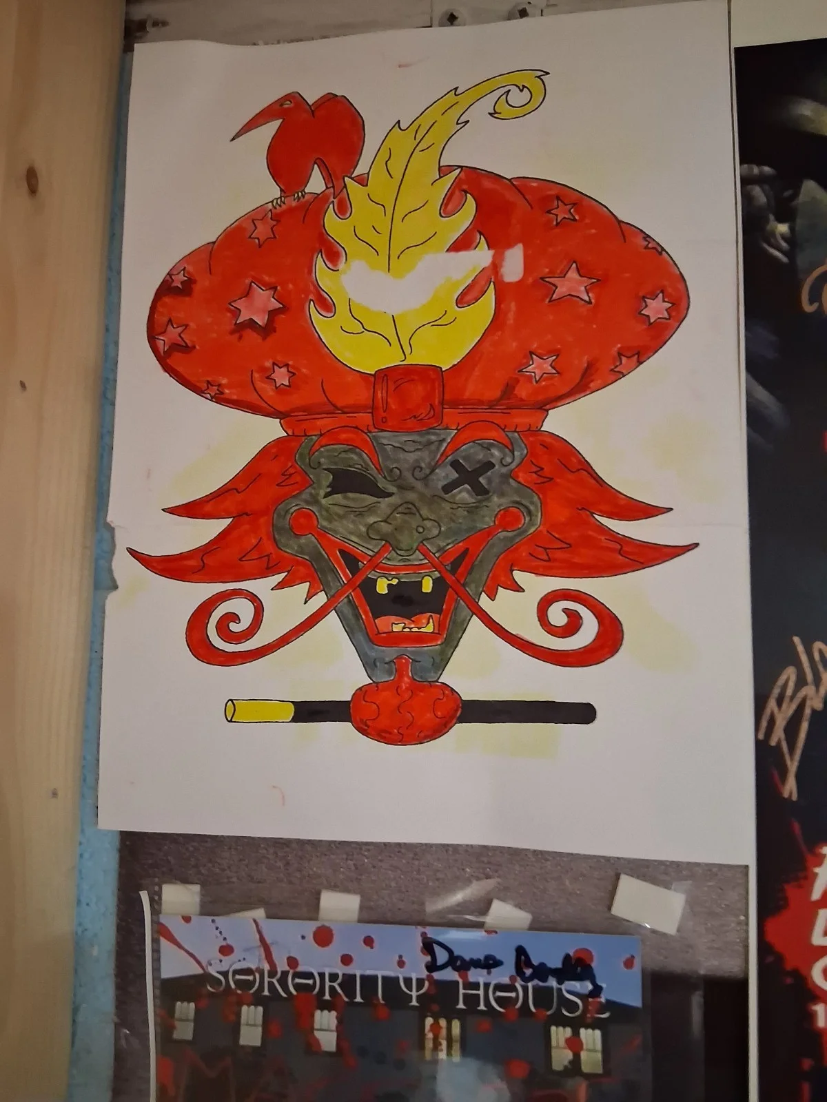 Twiztid & Blaze Ya Dead Homie Signed Concert Poster Friday the 13th, изображение 2