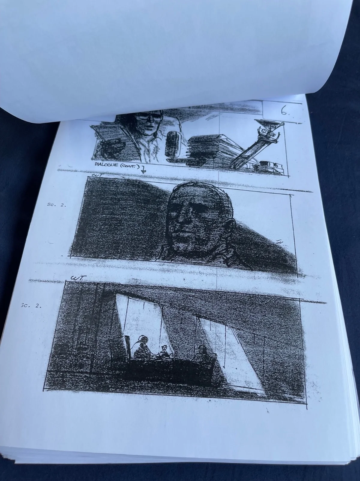 Bladerunner 1982 Complete Used Film Storyboard 126 pages HARRISON FORD SCI-FI, image 5