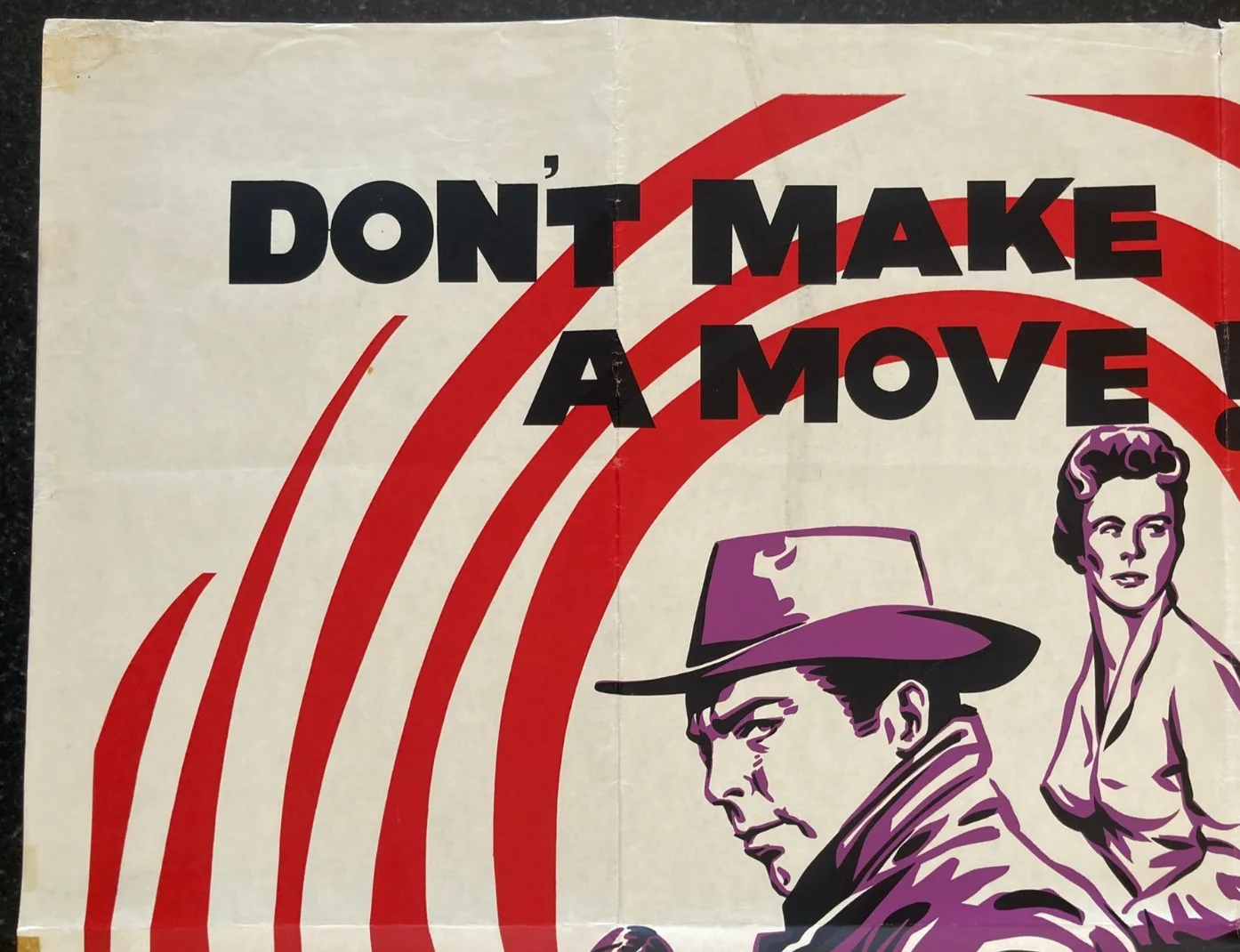 AT GUNPOINT 1955 Original Cinema UK Quad Movie POSTER Fred MacMurray Western, изображение 5