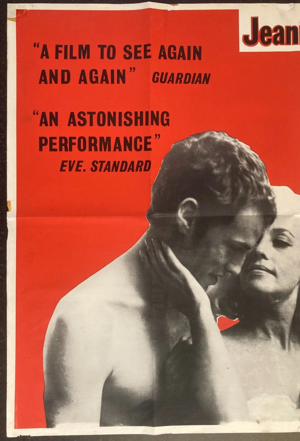 BAY OF ANGELS 1965 Original Cinema UK Quad Movie POSTER Jeanne Moreau Classic, изображение 3