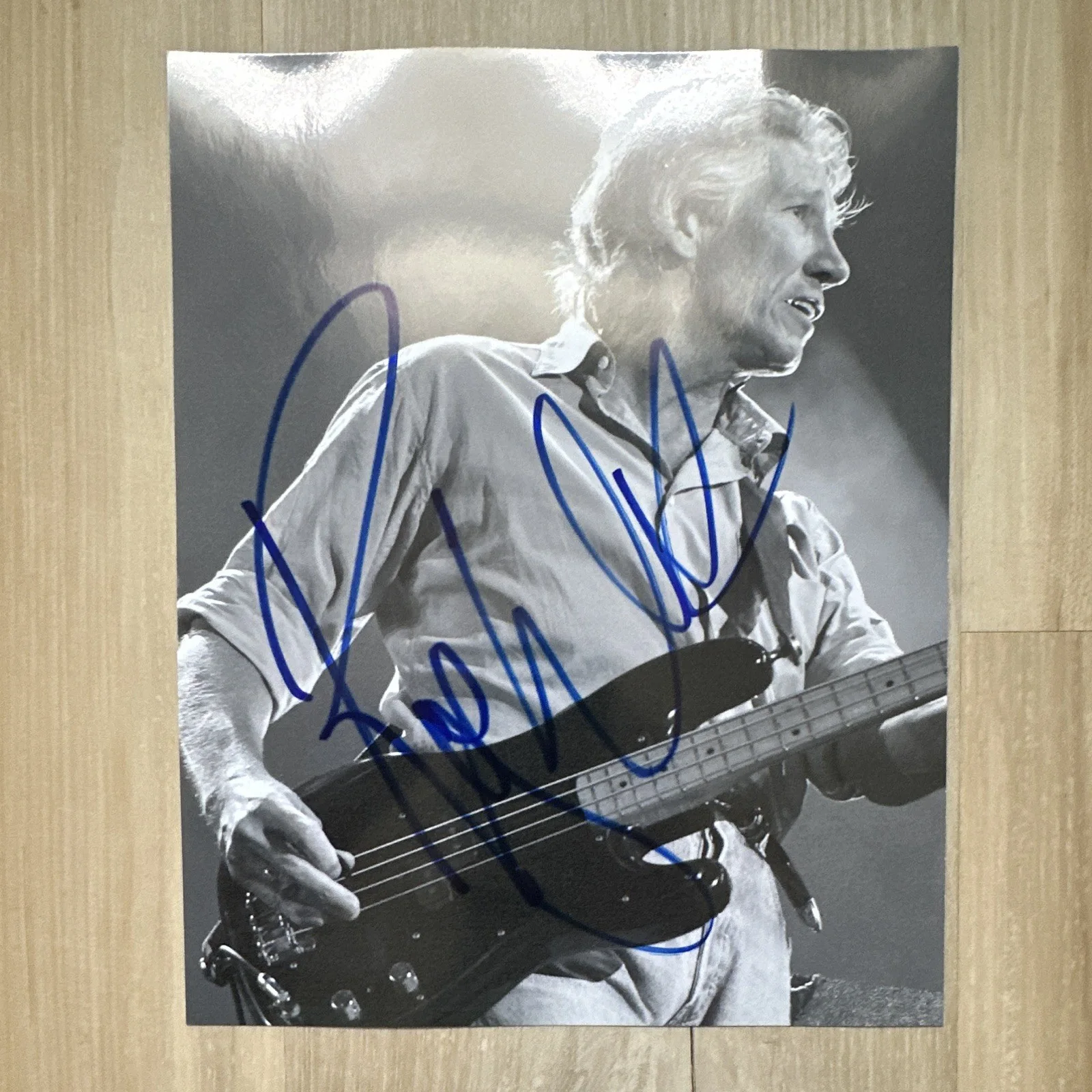 Signed Original 8x10 B&W Music Photograph, Wolf Autographs NYC LOA/COA, изображение 2