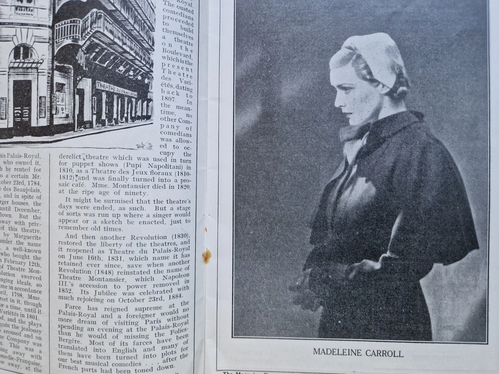 2 x Rare Film Programmes 1931 Madeleine Carroll Ruth Chatterton Conrad Veidt etc, изображение 5