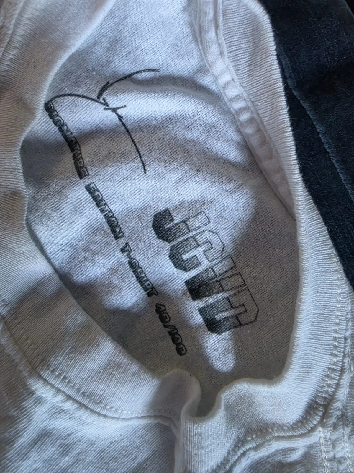 Jean Claude Van Damme Limited 40/100 Signed Edition Tshirt XL, image 3