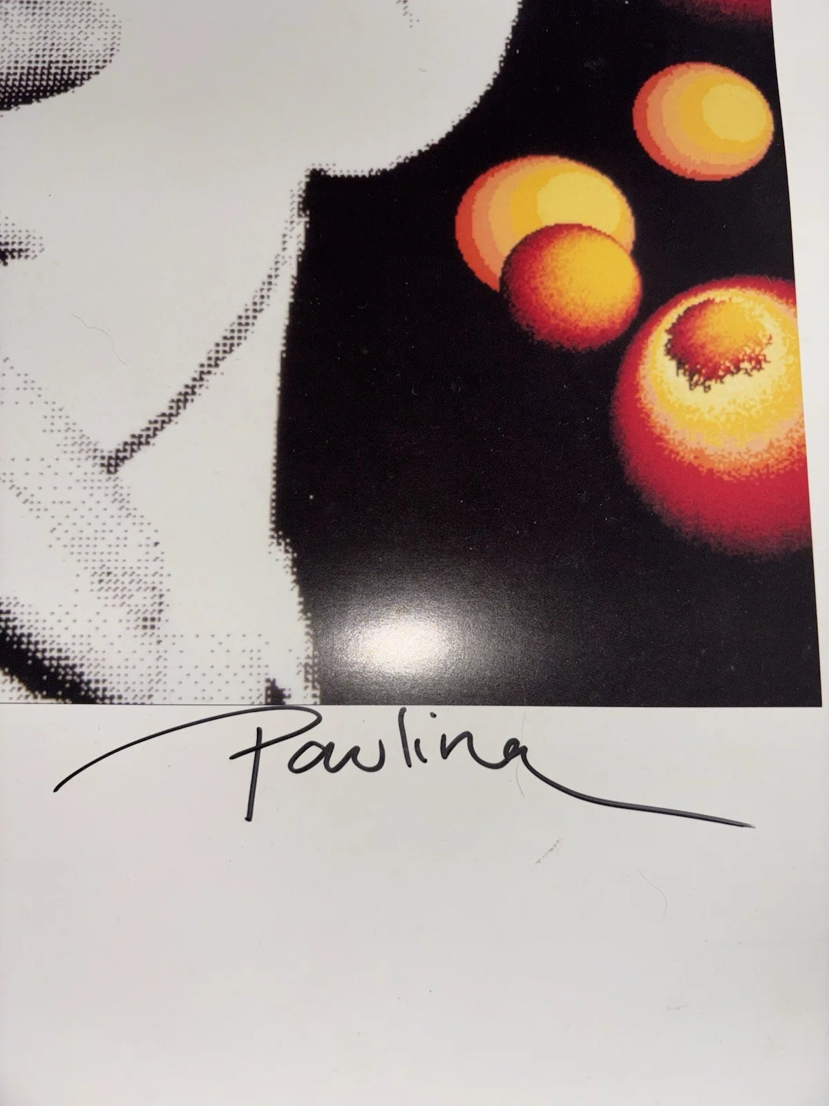 Ric Ocasek Signed Poster 1991, image 3