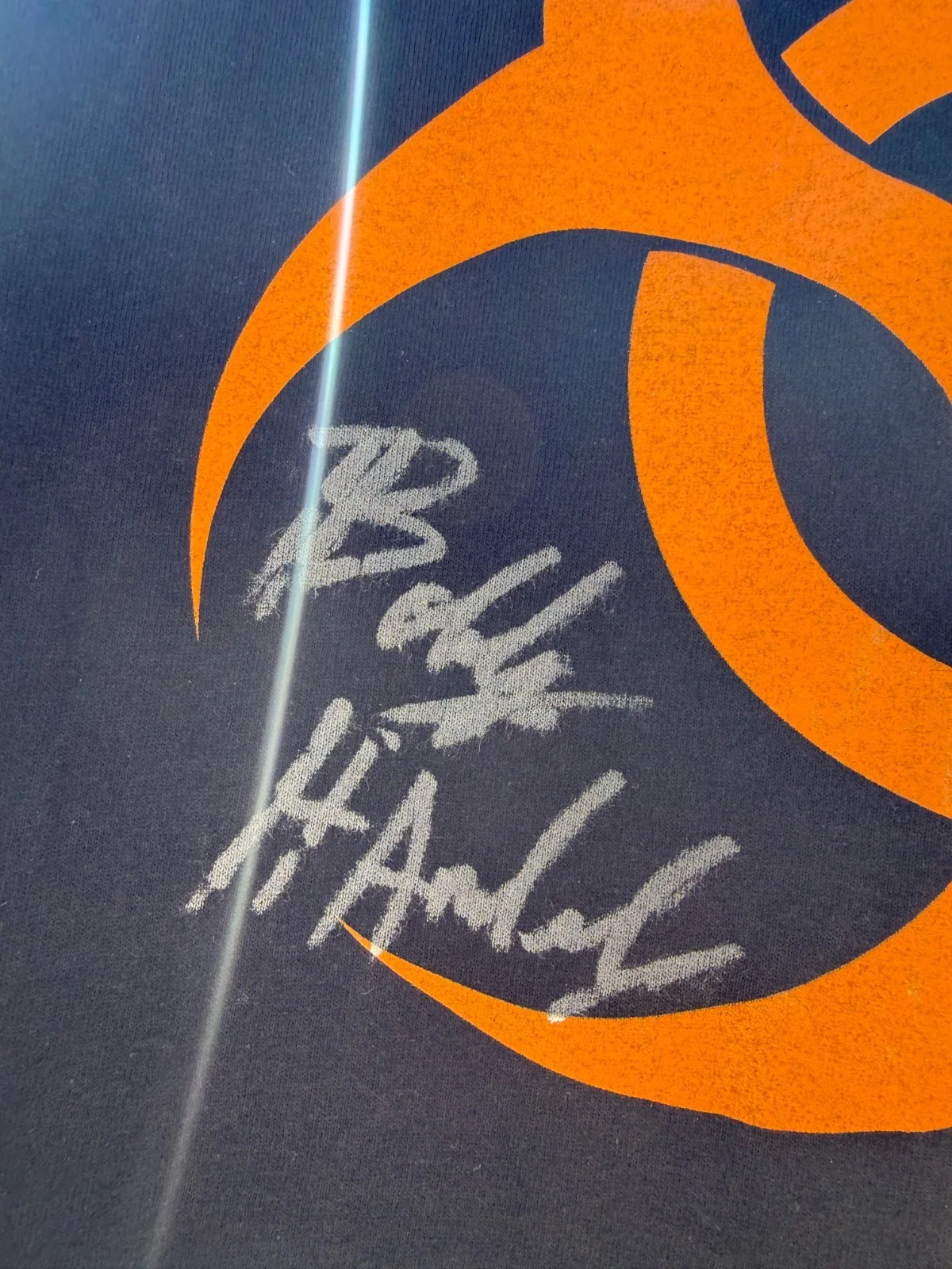 BIOHAZARD SIGNED T-SHIRT (WORN BY BILLY GRAZIADEI), image 4