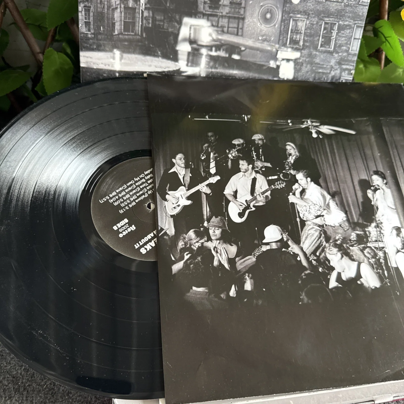 Keyboard And The Brakes Signed Record, image 3